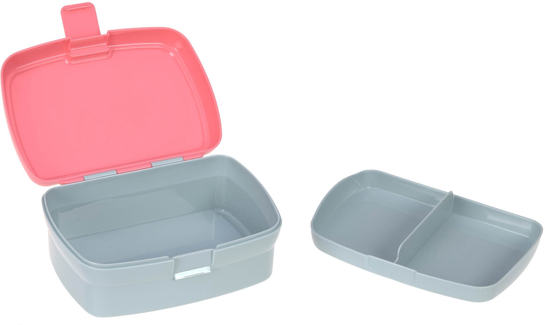 LÄSSIG Lunchbox »About Friends, Dino rose«, (Set, 2 tlg.), mit Trinkflasche