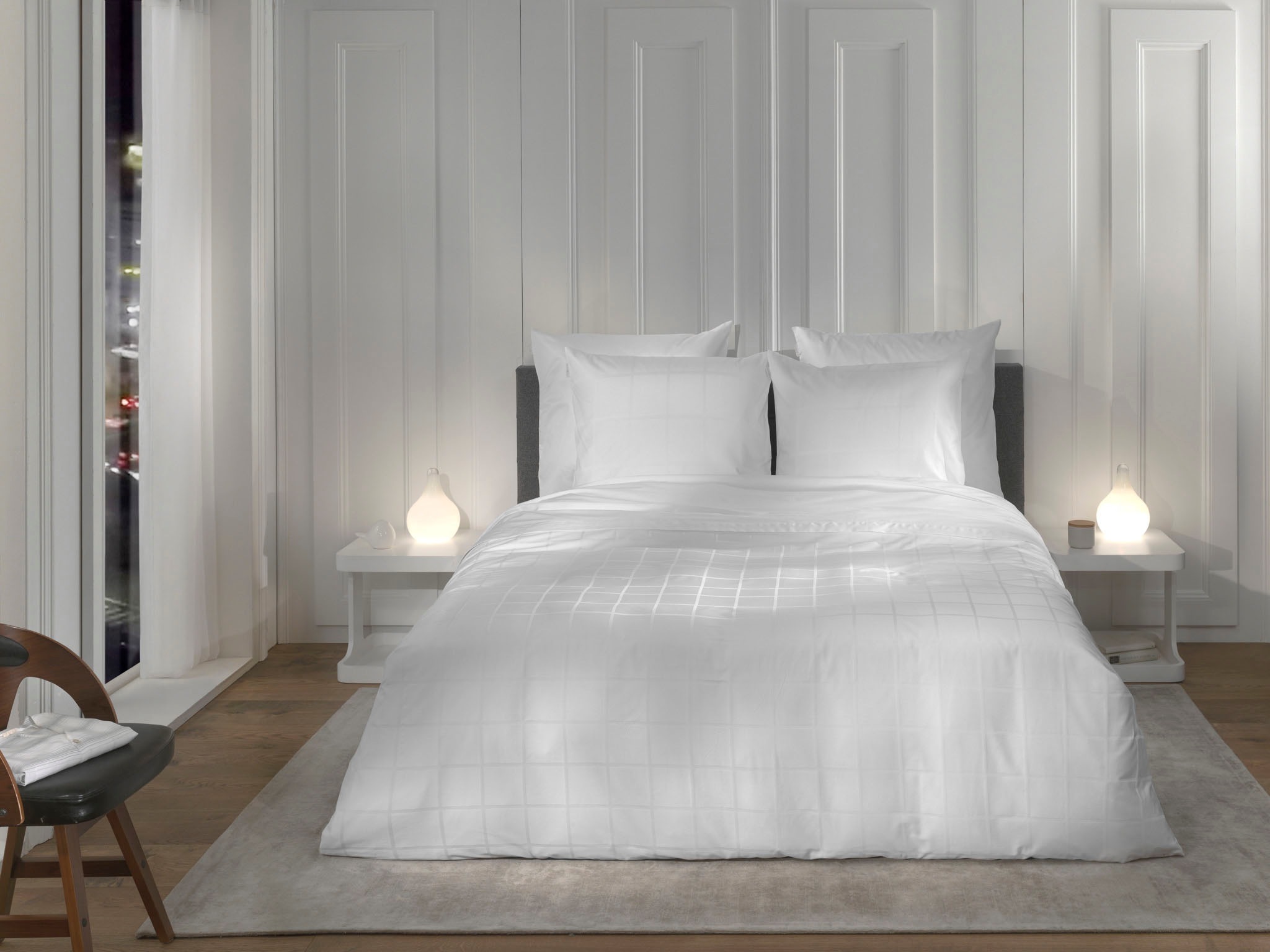 Heckett & Lane Wendebettwäsche »Diamante« 2 Stk. tlg. kariert, hochwertiges günstig online kaufen