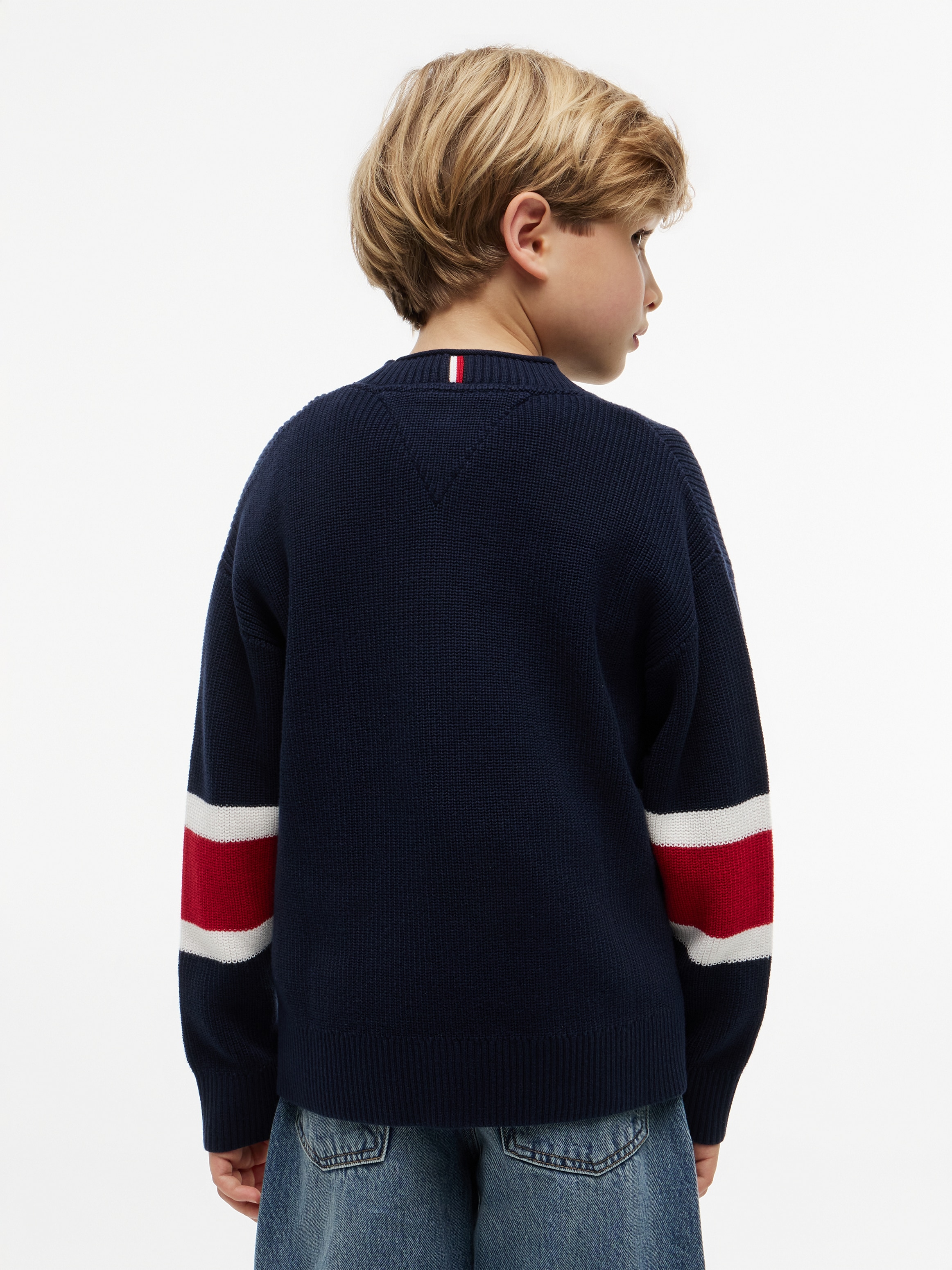 Tommy Hilfiger Strickpullover Kinder bis 16 Jahre, Druck