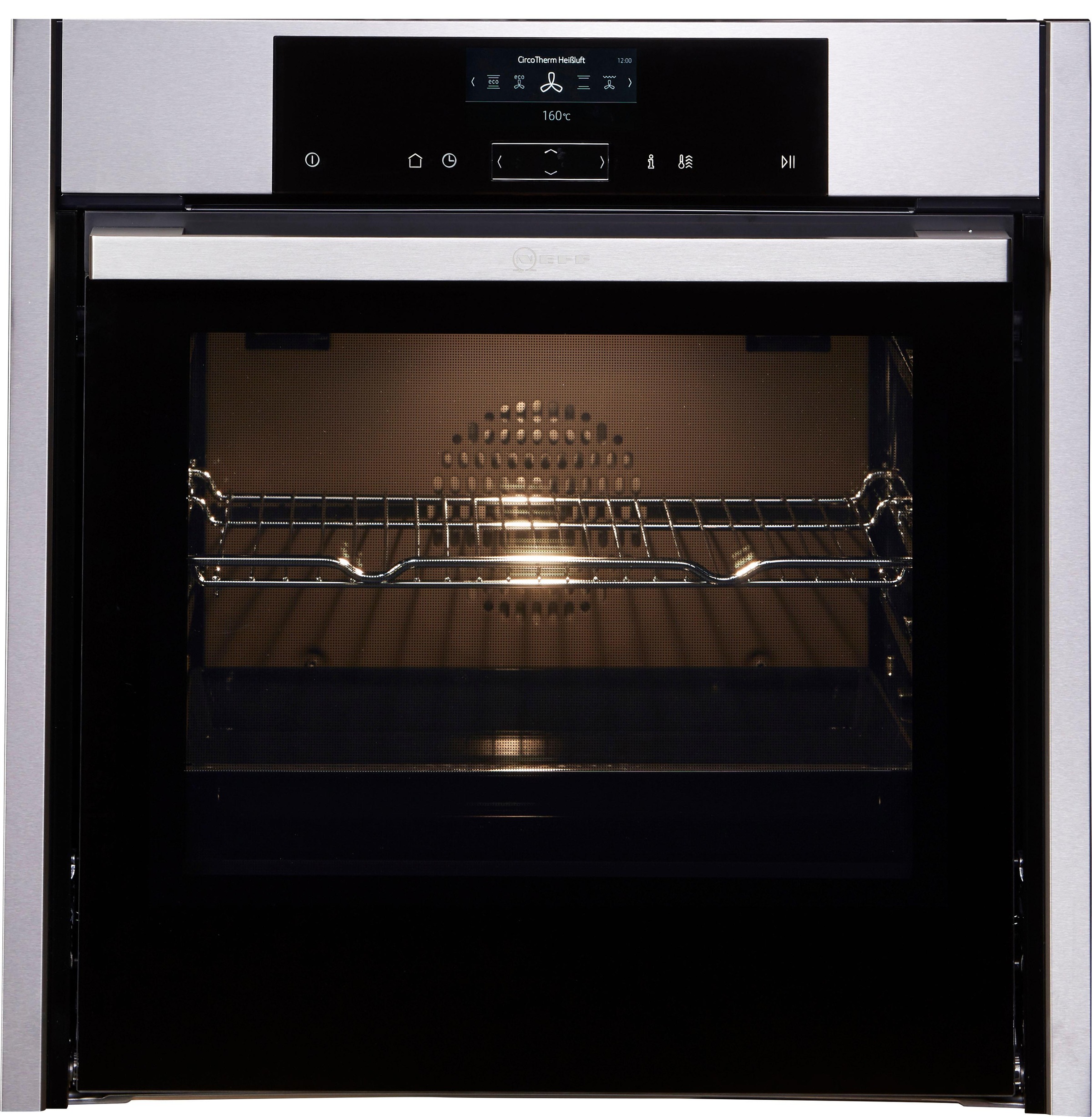3. Bild von NEFF Einbaubackofen »B45CS24N0«, N 90, B45CS24N0, mit 1-fach-Teleskopauszug, easyClean, Slide&Hide®