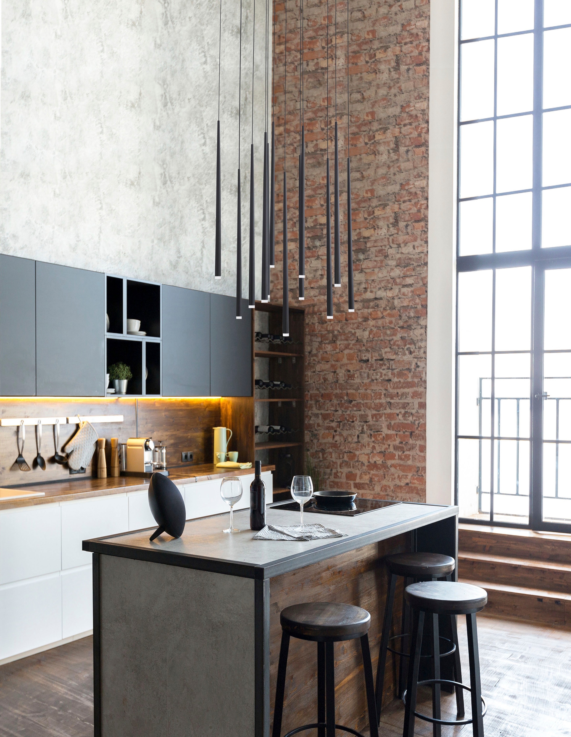 Nova Luce LED-Hängeleuchte »GIONO« LED-Modul 1 Stk. Warmweiß günstig online kaufen