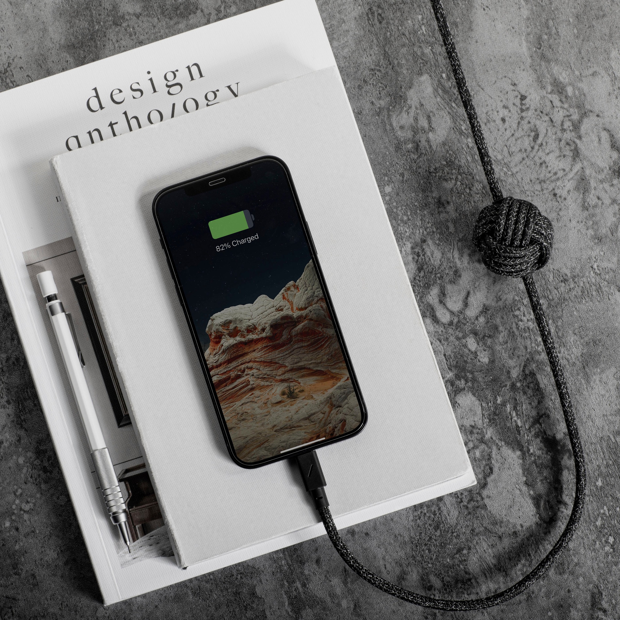 NATIVE UNION Smartphone-Kabel »Night Cable USB-C to Lightning«, USB-C, 300 cm