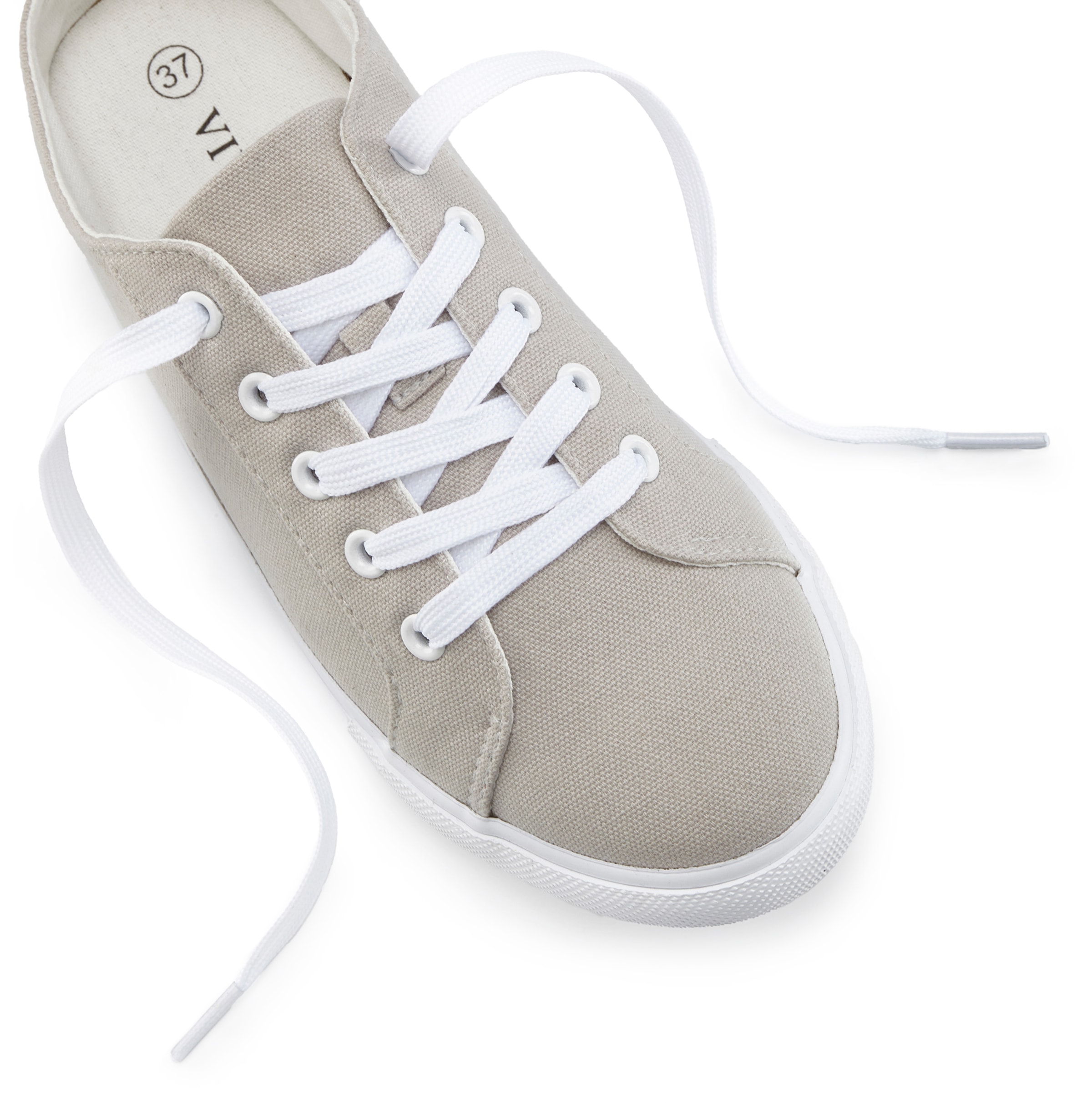 Vivance Sabot »Sneaker, Clog«, zum Reinschlüpfen mit Schnürung VEGAN