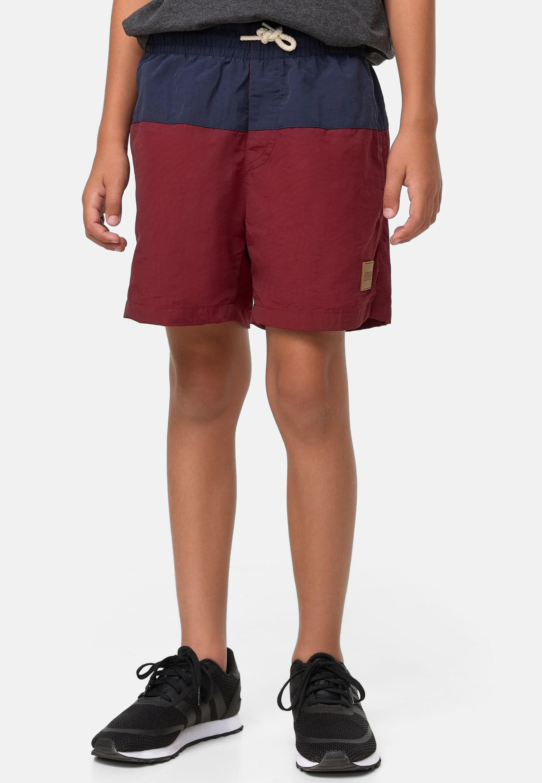 URBAN CLASSICS Badeshorts »Urban Classics Herren Boys Block Swim Shorts«
