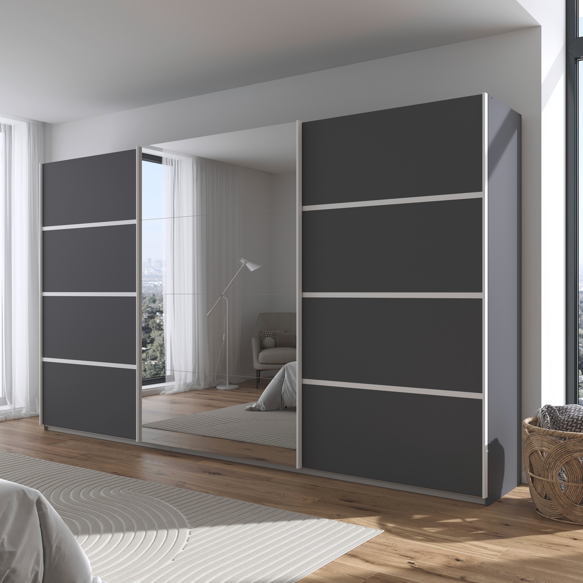 rauch Kleiderschrank »Schwebetürenschrank Garderobe Schrank TOP ANGEBOT Avo günstig online kaufen