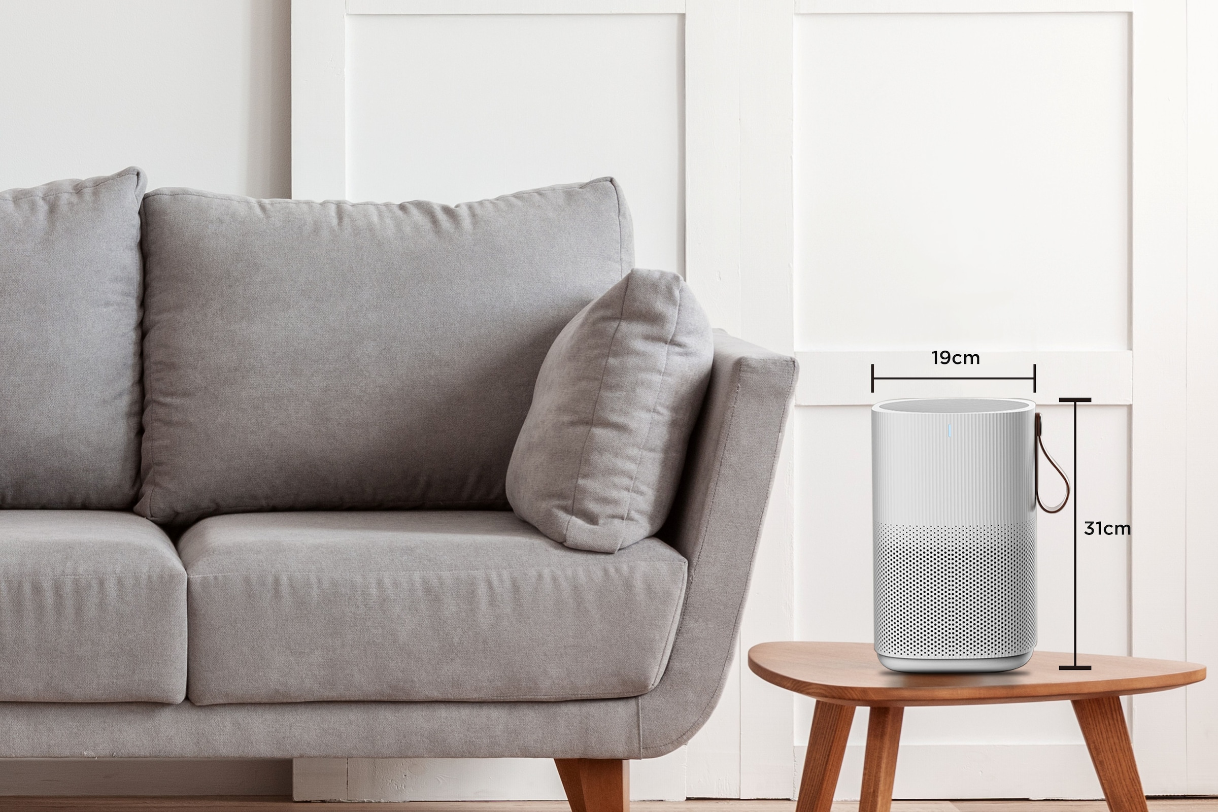 Hanseatic Luftreiniger »»KJ150««, für 39 m² Räume, 30W, Top Filtersystem für Allergiker mit Ionentechnologie