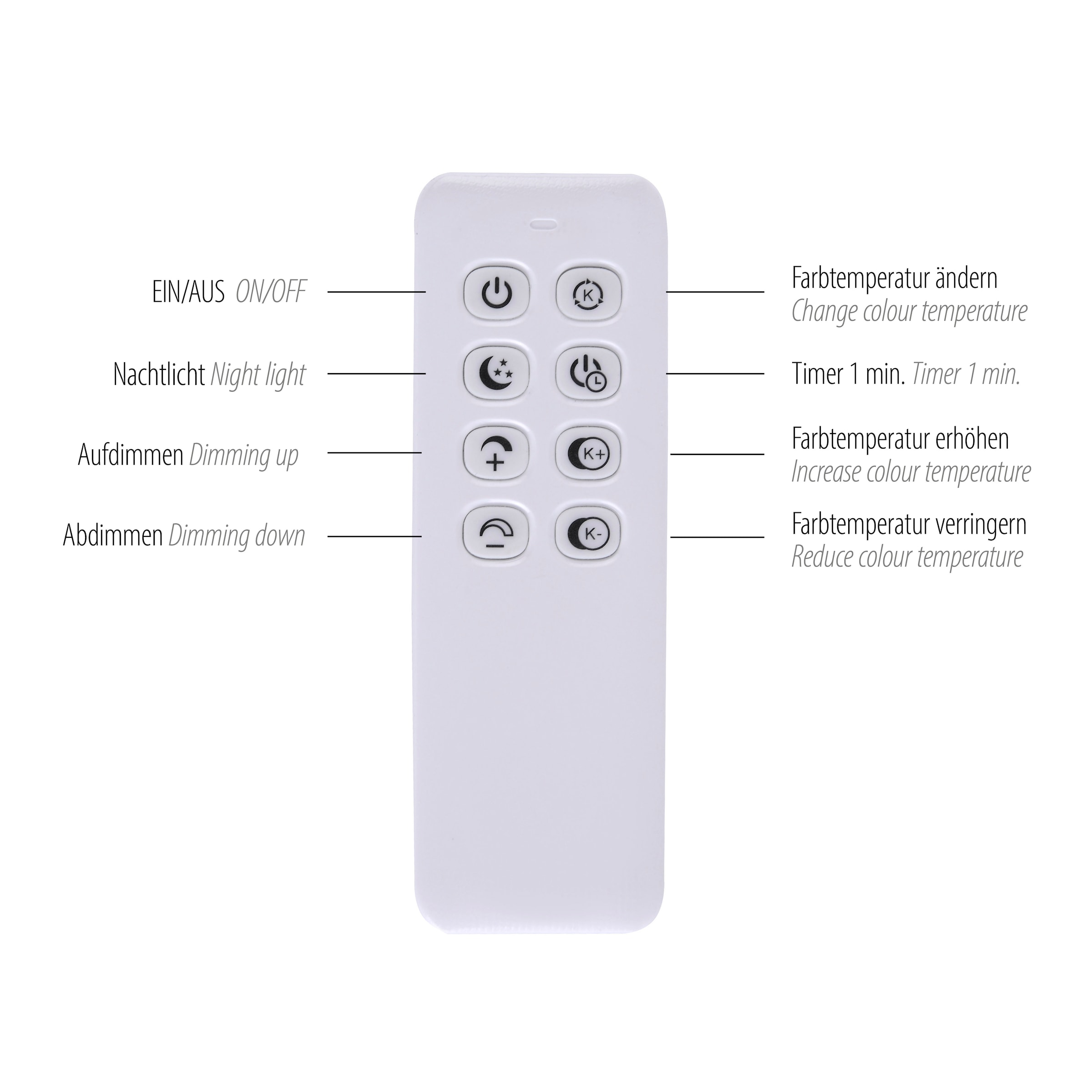 Paul Neuhaus Pendelleuchte »PALMA«, 1 flammig, Leuchtmittel LED-Board | LED fest integriert, CCT - über Fernbedienung, dimmbar über Fernbedienung, Infrarot inkl.