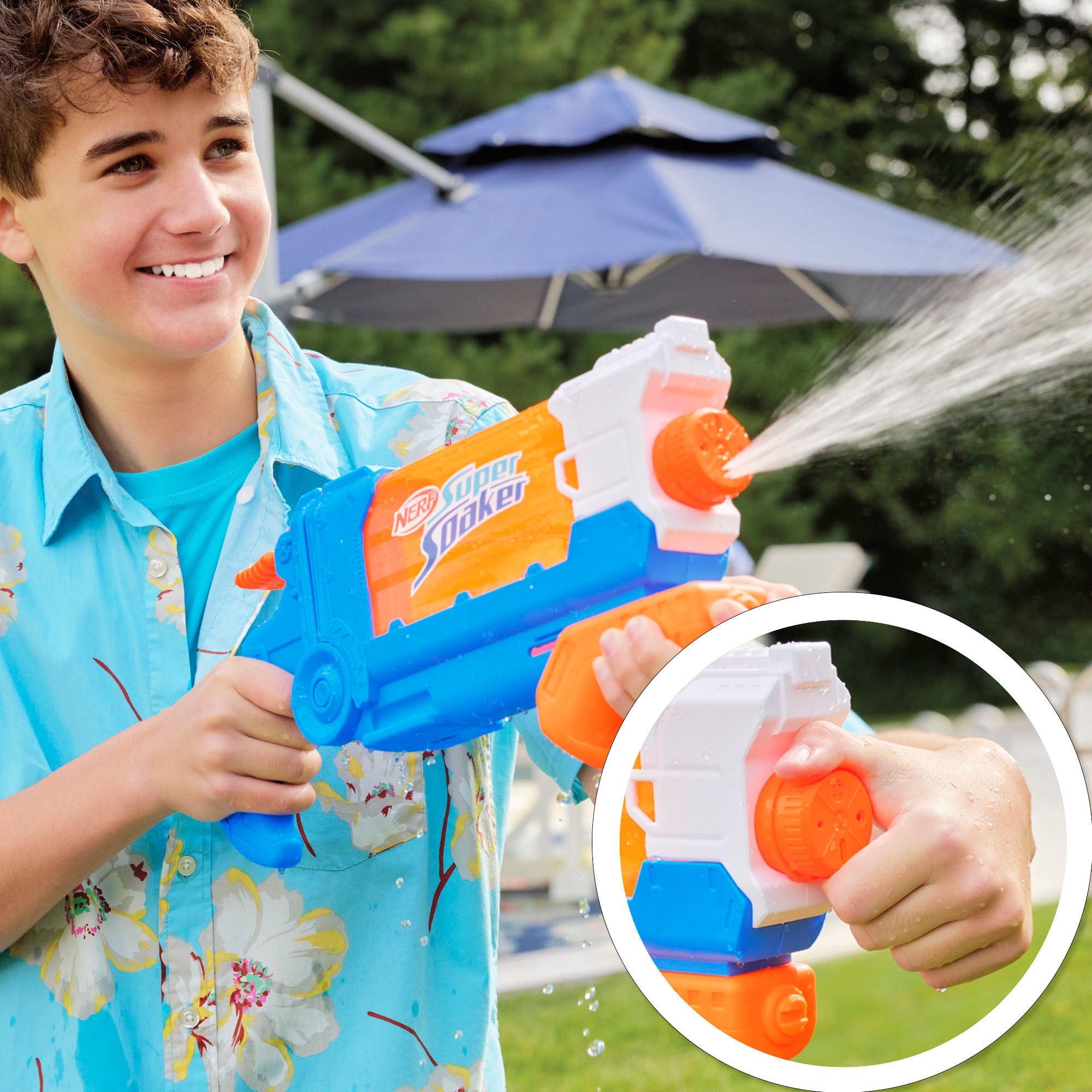 Hasbro Wasserpistole »Nerf, Wasserblaster, Super Soaker, Flip Fill«