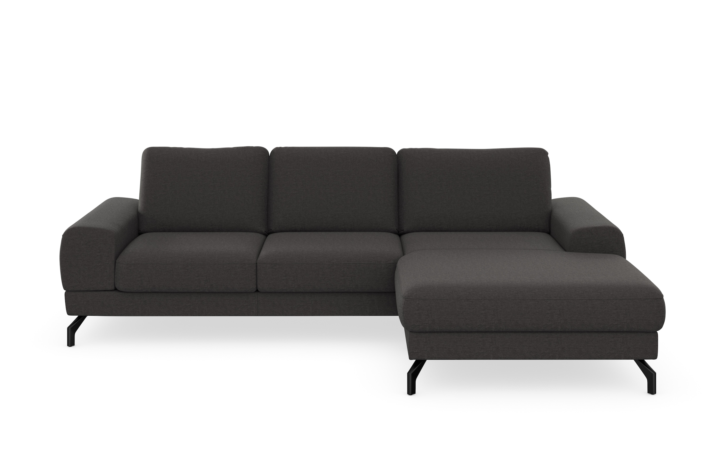 sit&more Ecksofa »Cinturo L-Form« inklusive Sitztiefenverstellung und Federkern, Sitzhöhe 45 cm