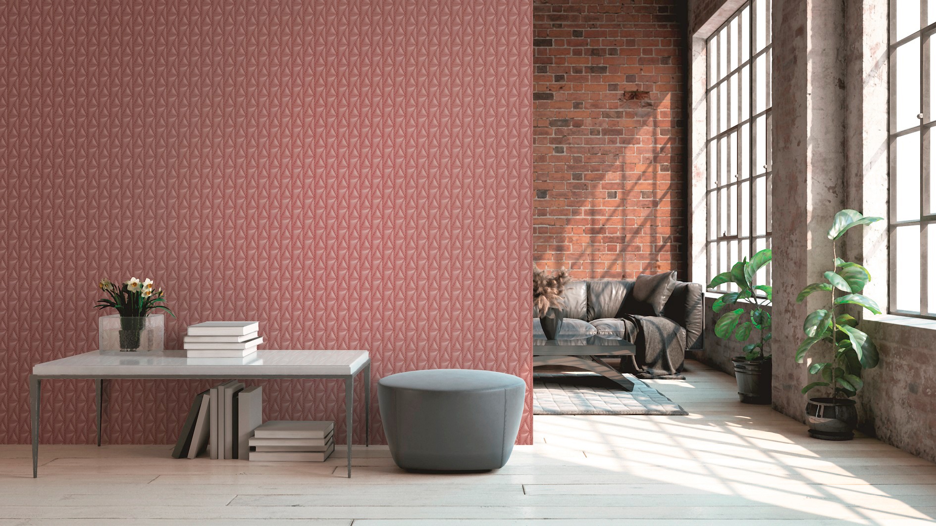 Architects Paper Vliestapete »Kuilted«, Strukturmuster-gemustert-Motiv, Karl Lagerfeld Tapete Designer Tapeten Wohnzimmer Schlafzimmer Küche