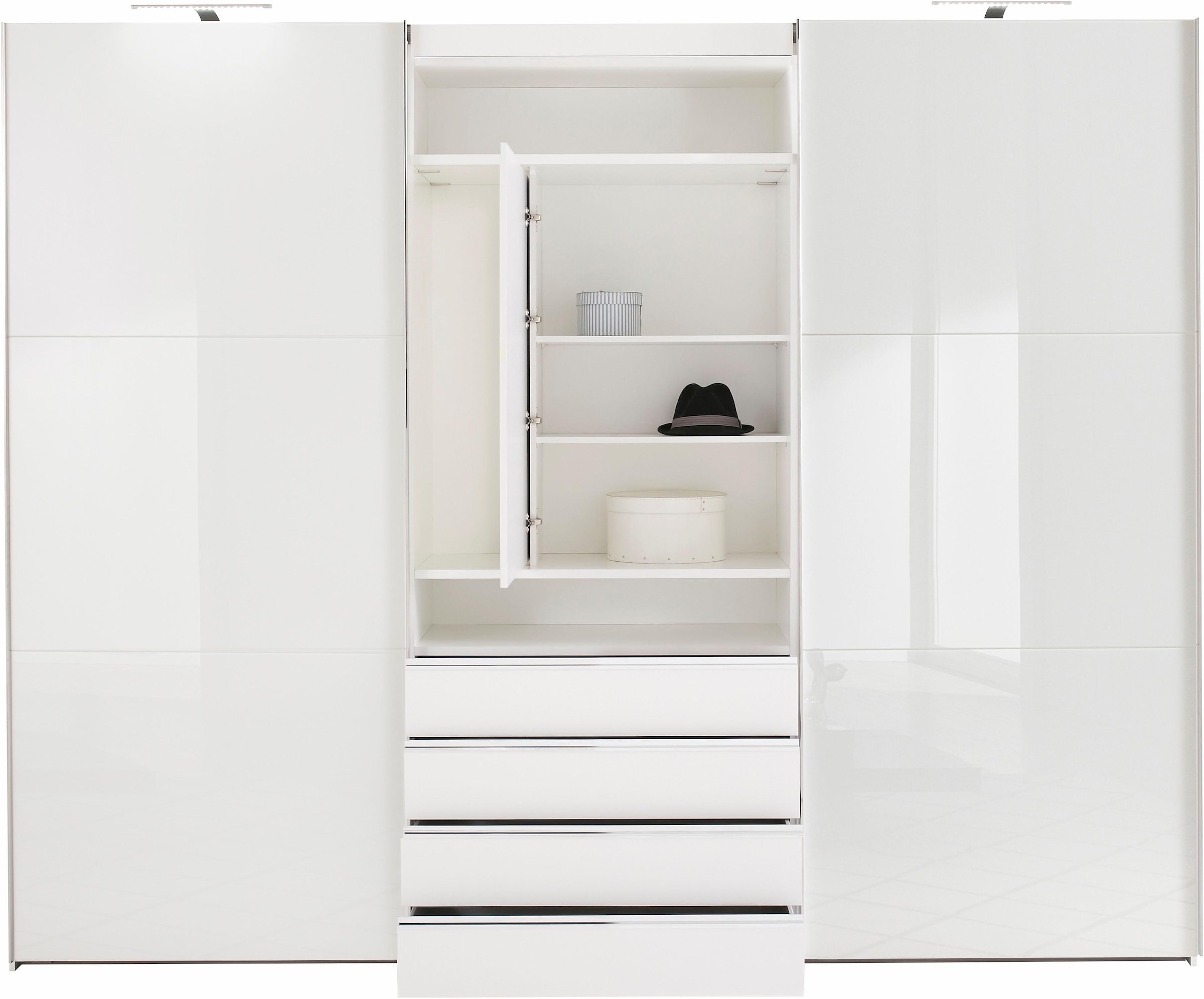 Wimex Schwebetürenschrank »Magic by fresh to go«, mit drehbarer Spiegeltür