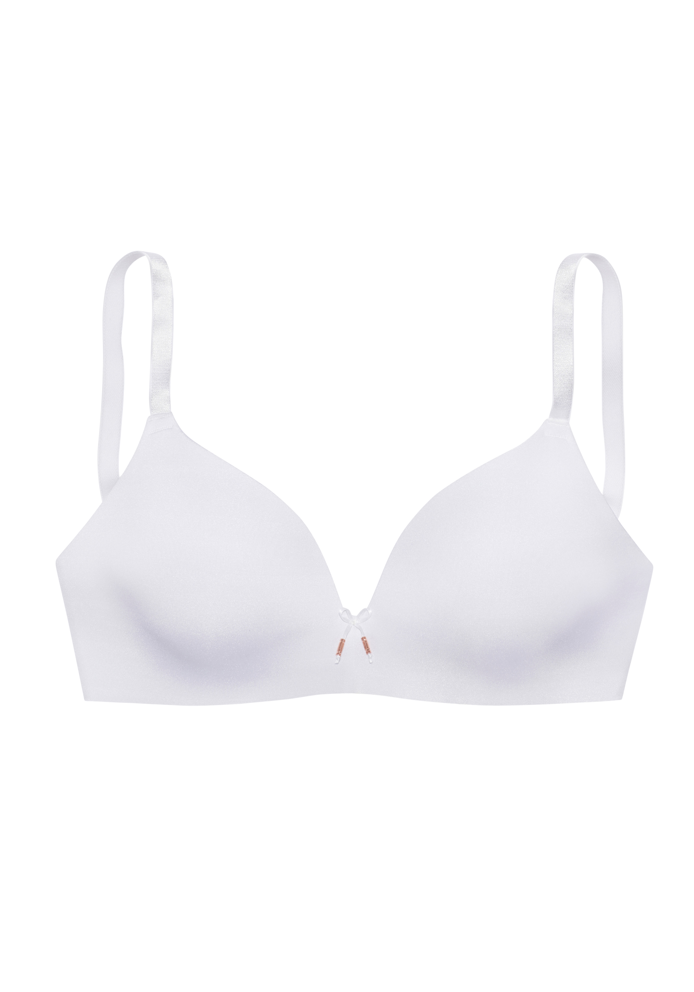 LASCANA Bralette-BH »Maria« BH ohne Bügel mit Schale, edle Stickerei-Spitze mit Blumen, Dessous