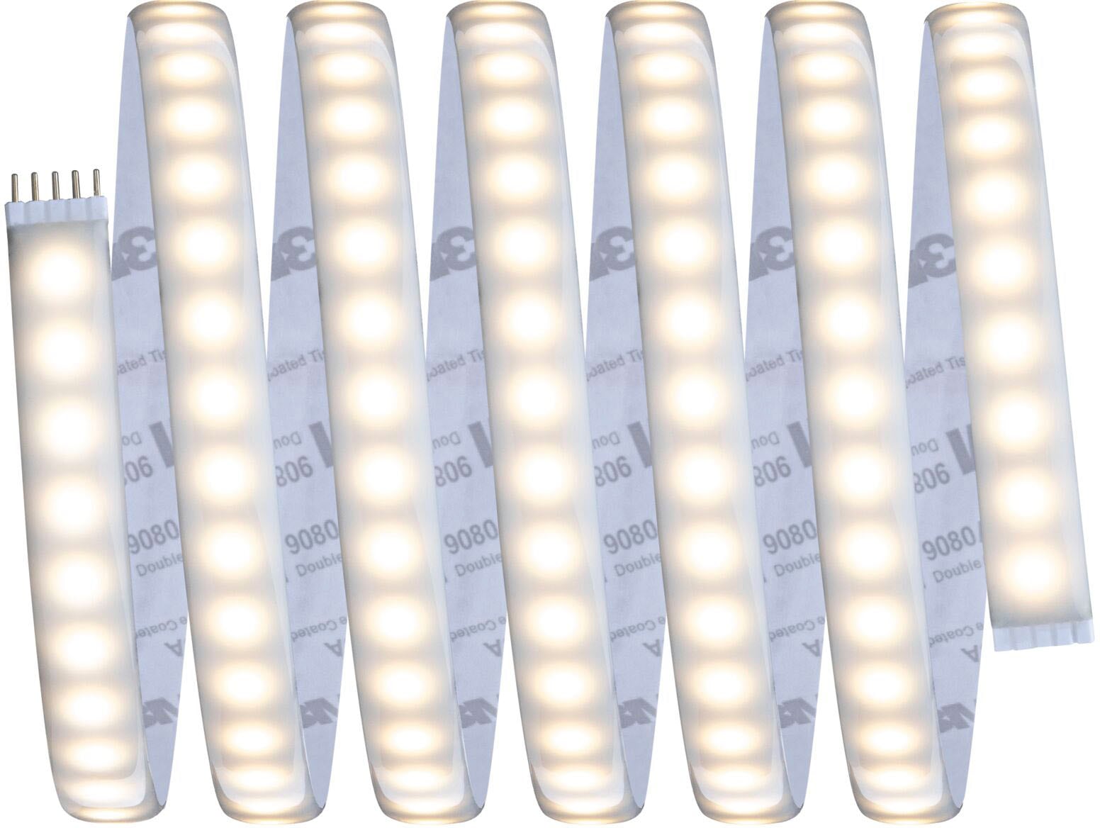 Paulmann LED-Streifen »MaxLED 1000 Stripe 2,5m IP44 Cover 2700-6500K 27W 24V Silber«, 1 St.-flammig, Tunable White