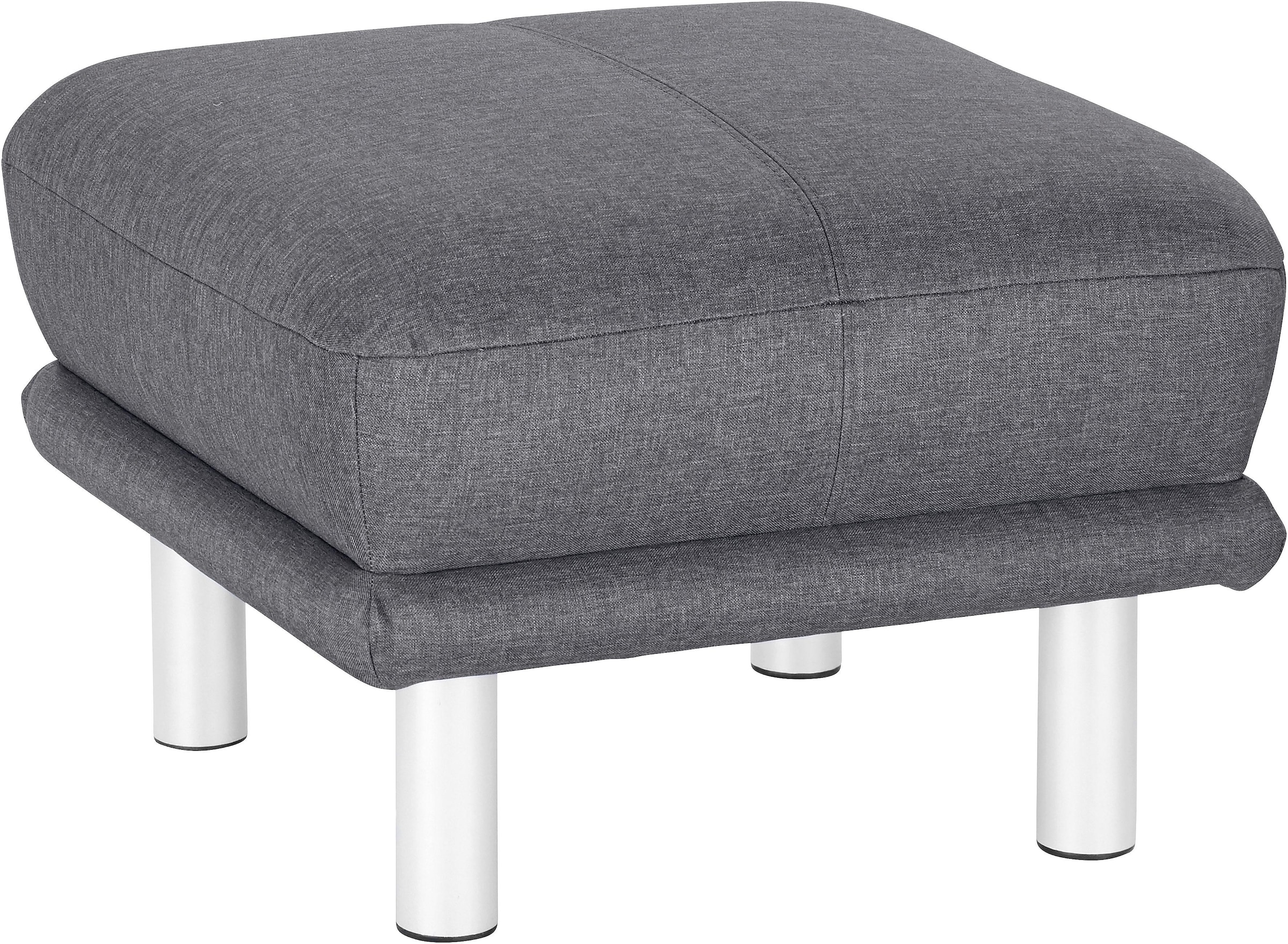 TRENDMANUFAKTUR Hocker »Cecilia II, modern und elegant, B/T 66/66cm« günstig online kaufen