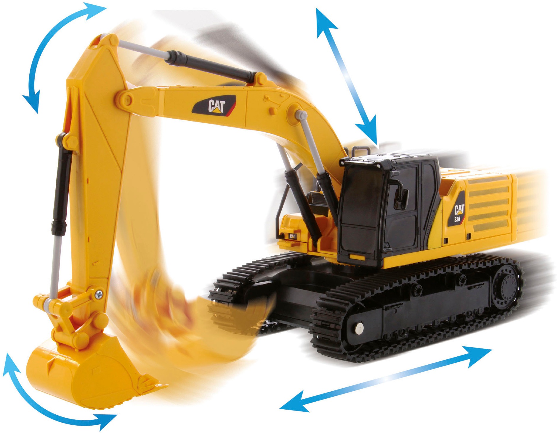 Carrera® RC-Bagger »CAT 336 Löffelbagger (B/O)«