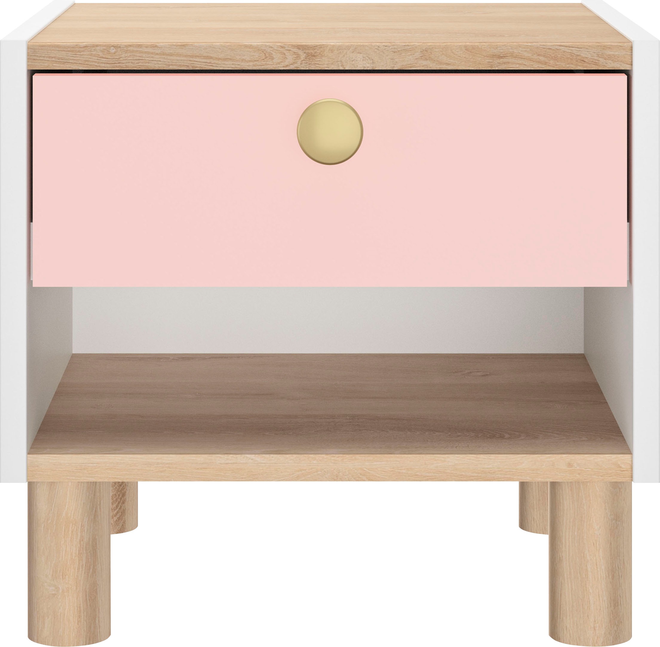 Gami Nachttisch »Romy«, (1 St.), Elegantes Design für eine sanfte und femin günstig online kaufen
