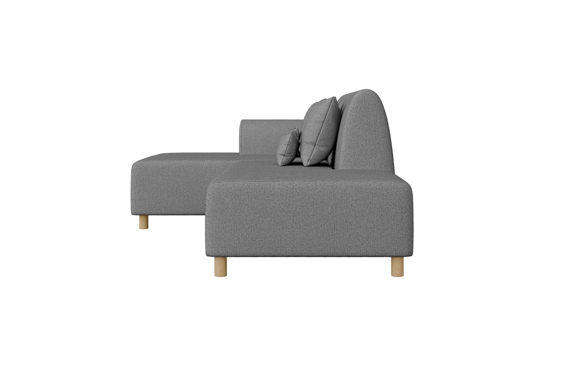 INOSIGN Ecksofa »Suyala«, L-Form mit Hocker