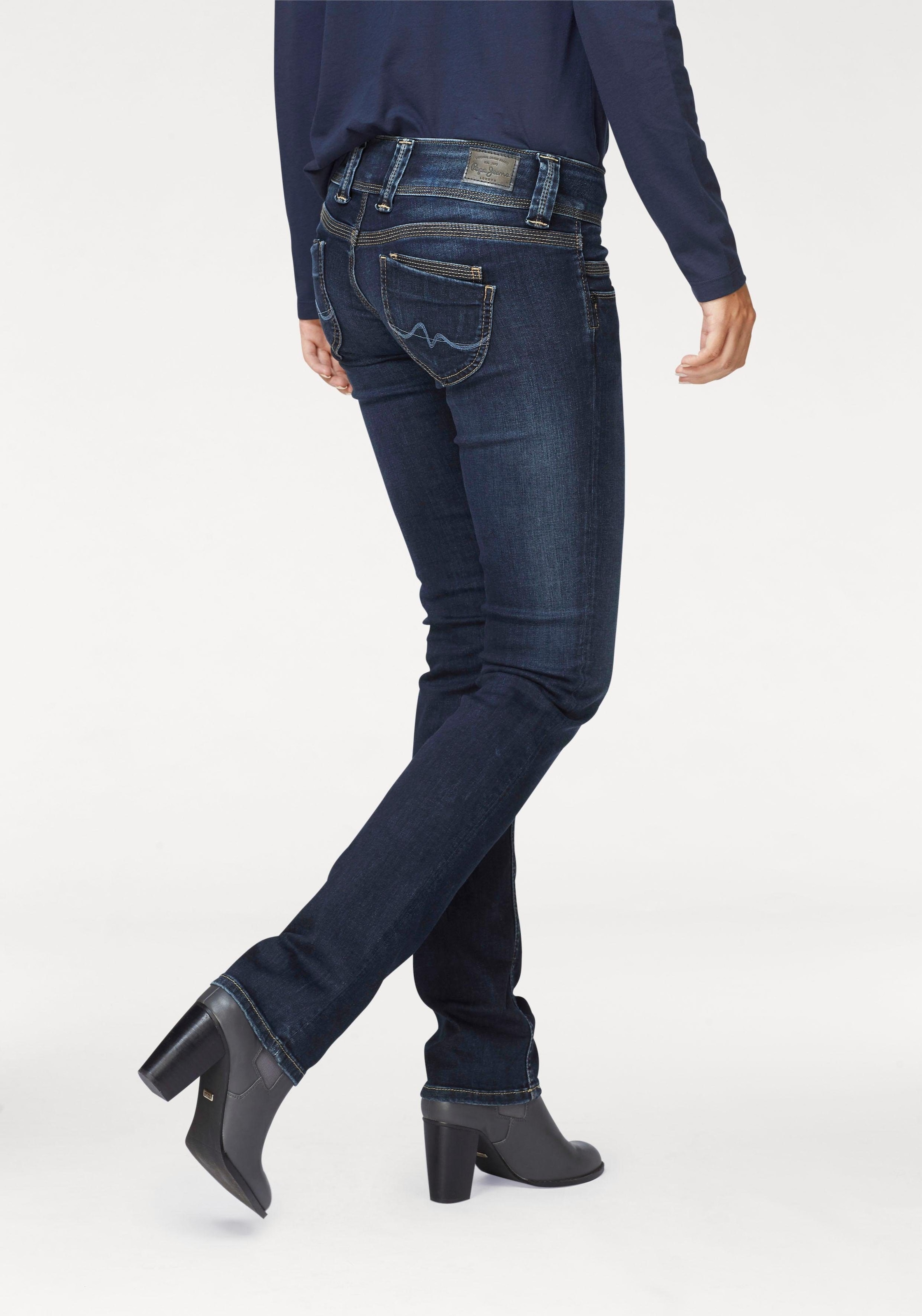 Pepe Jeans Regular-fit-Jeans »VENUS«, mit Badge online bei