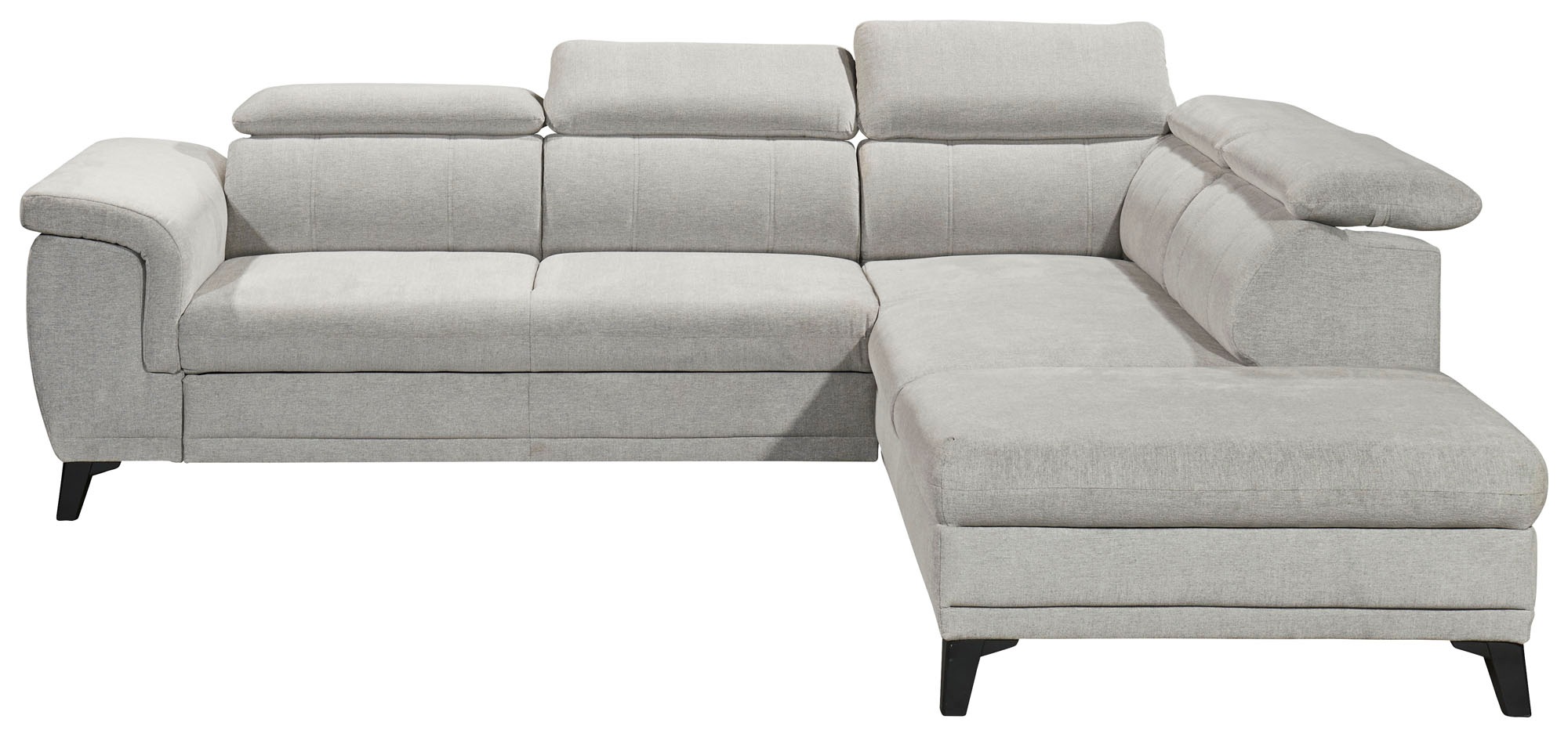 ED EXCITING DESIGN Ecksofa »Albany L-Form«, mit Bettfunktion, Bettkasten & günstig online kaufen