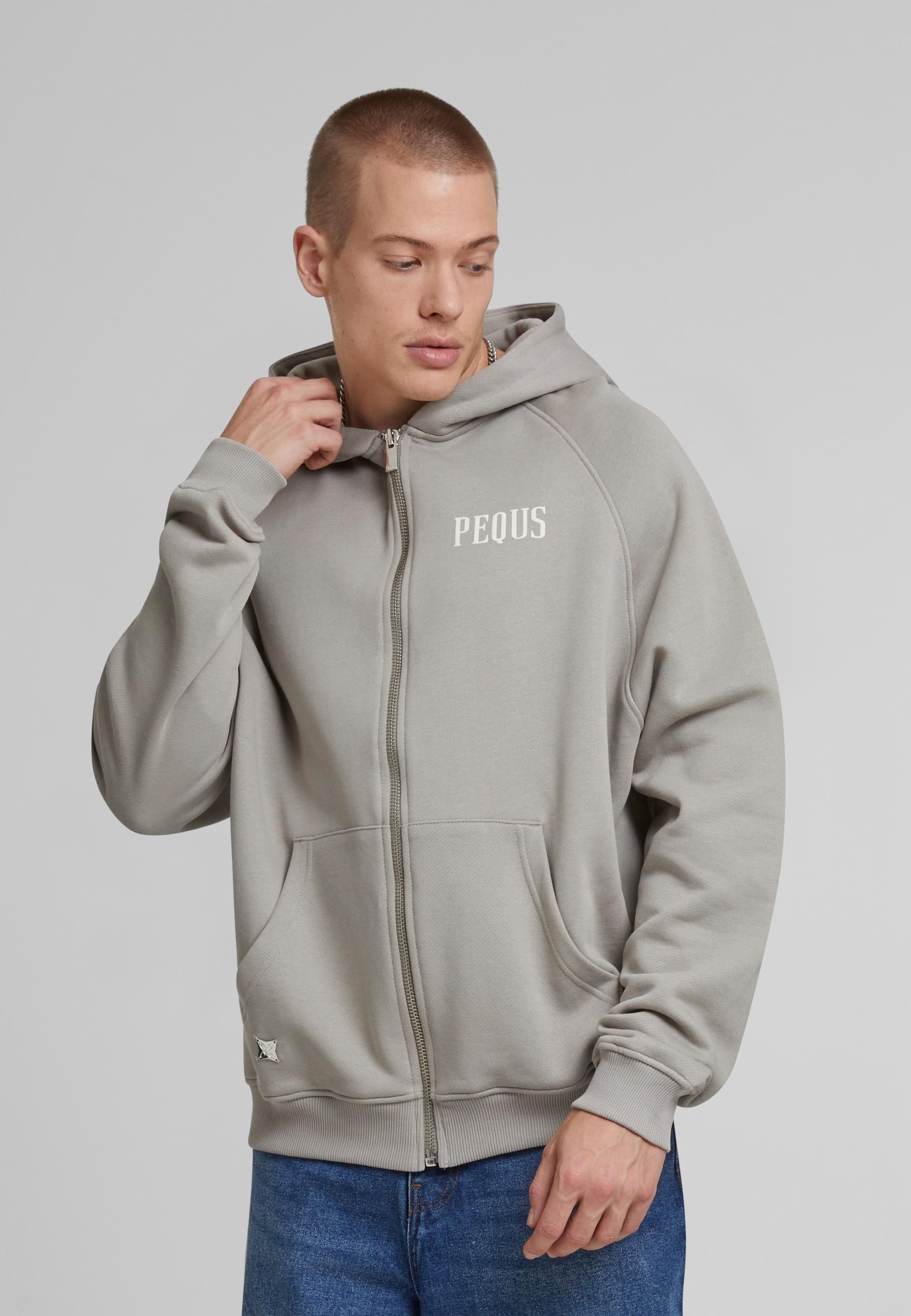 PEQUS Sweatjacke »PEQUS PEQUS Mykonos Graphic Zip-Hoodie«
