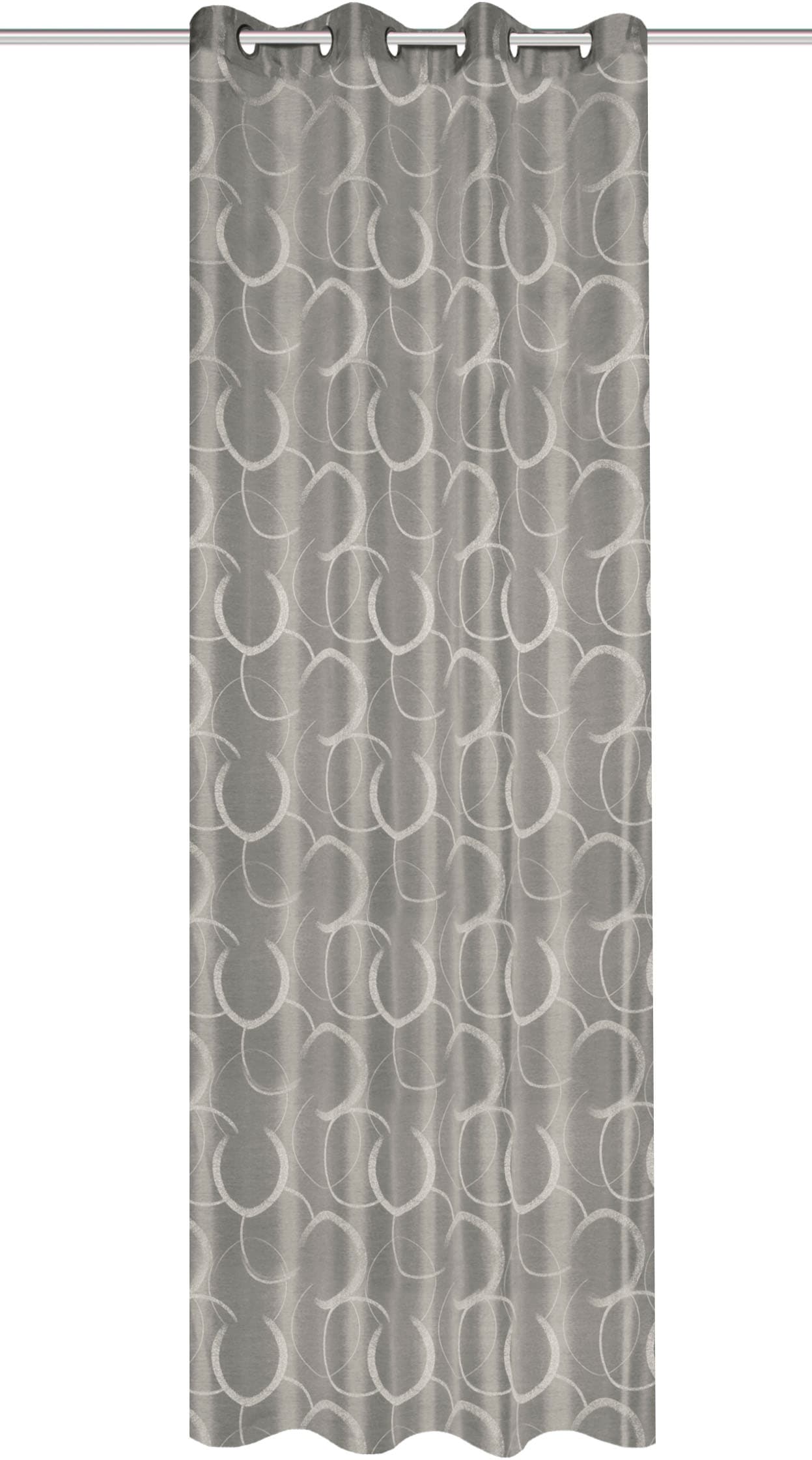 HOME WOHNIDEEN Vorhang »ENOLA«, (1 St.), Ösenschal mit Jacquardmusterung