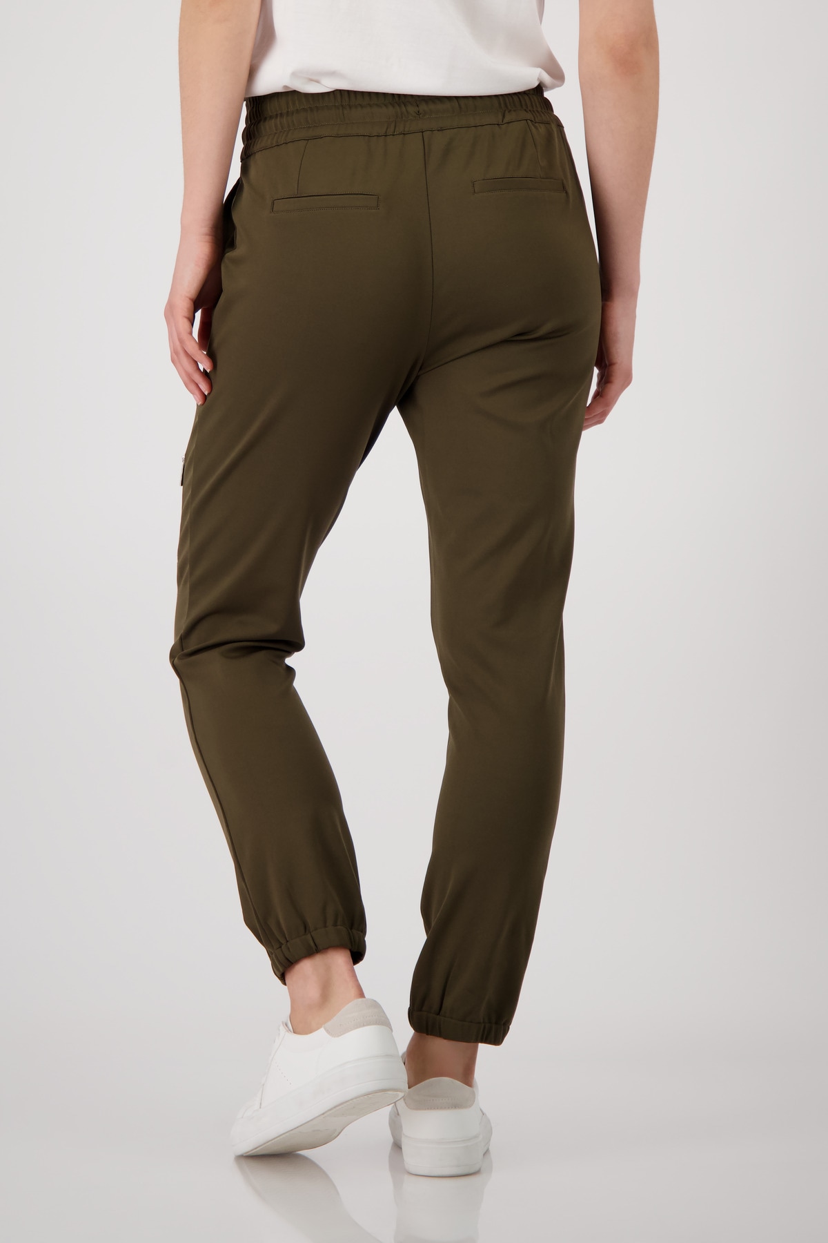 Monari Jogger Pants »Hose Jill Basic«  Regular fit mit Reißverschlusstasche