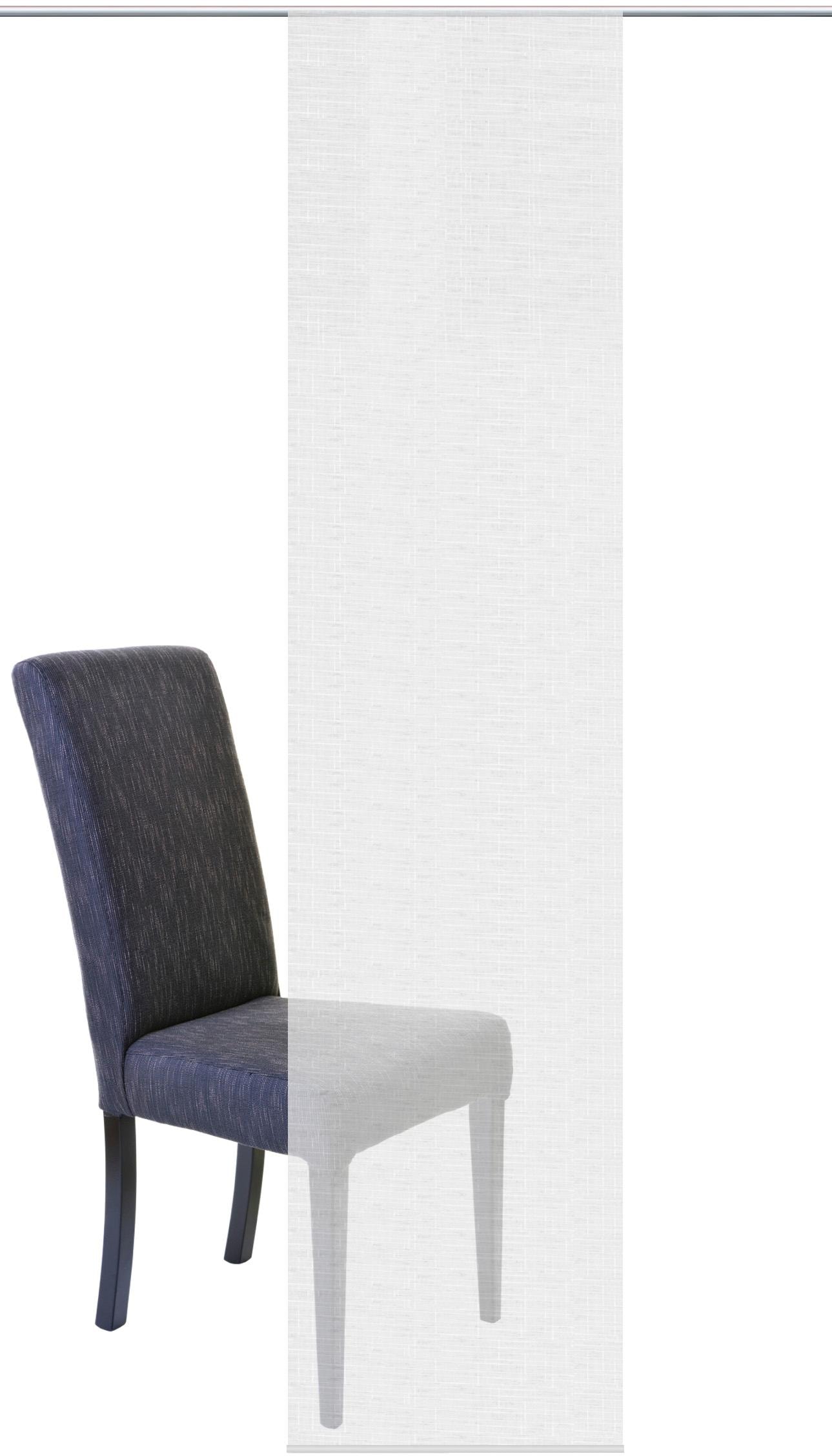 HOME WOHNIDEEN Schiebegardine »Uni« Paneelwagen 1 Stk. tlg. HxB: 245x60, SC günstig online kaufen