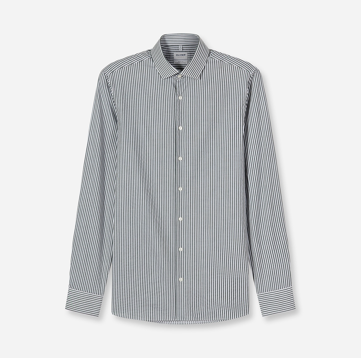 OLYMP Langarmhemd »Level 5 24/Seven« Businesshemd, body fit, Modern Kentkragen, Climate Control
