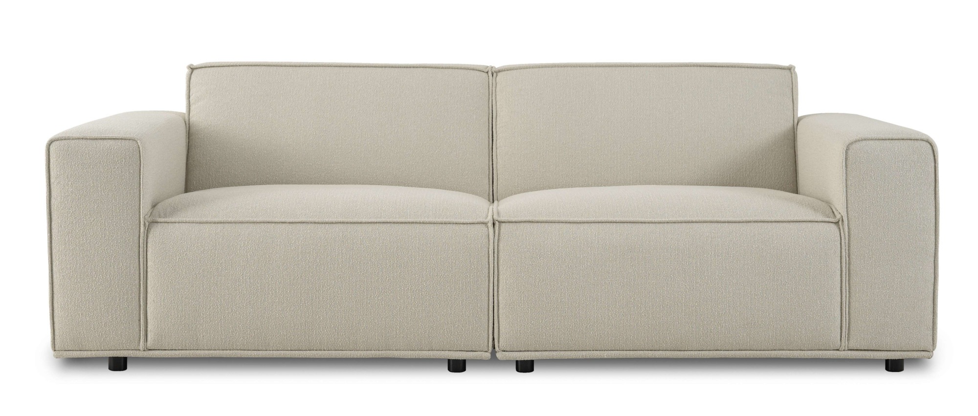 Home affaire 3-Sitzer »Avelin, 228 cm, Chenille, Struktur-Boucle«, mit Well günstig online kaufen
