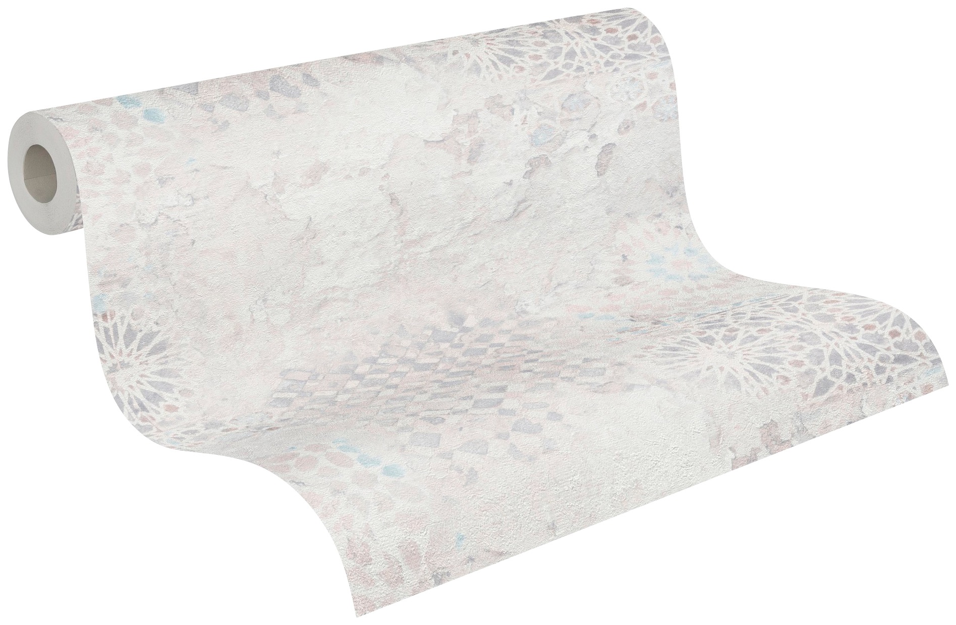 living walls Vliestapete »Metropolitan Stories, Antonio Barcelona« Motiv | Strukturmuster | gemustert leicht strukturiert Tapete Ausgefallen Tapeten Wohnzimmer Schlafzimmer Küche modern Design