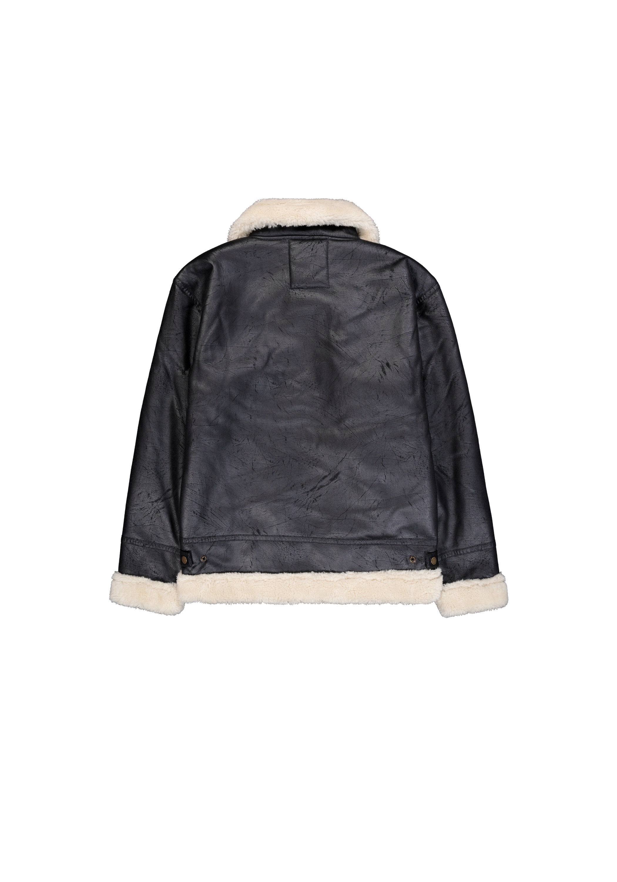 Alpha Industries Lederjacke »Alpha Industries Men - Bomber Jackets B-3 Faux Leather«