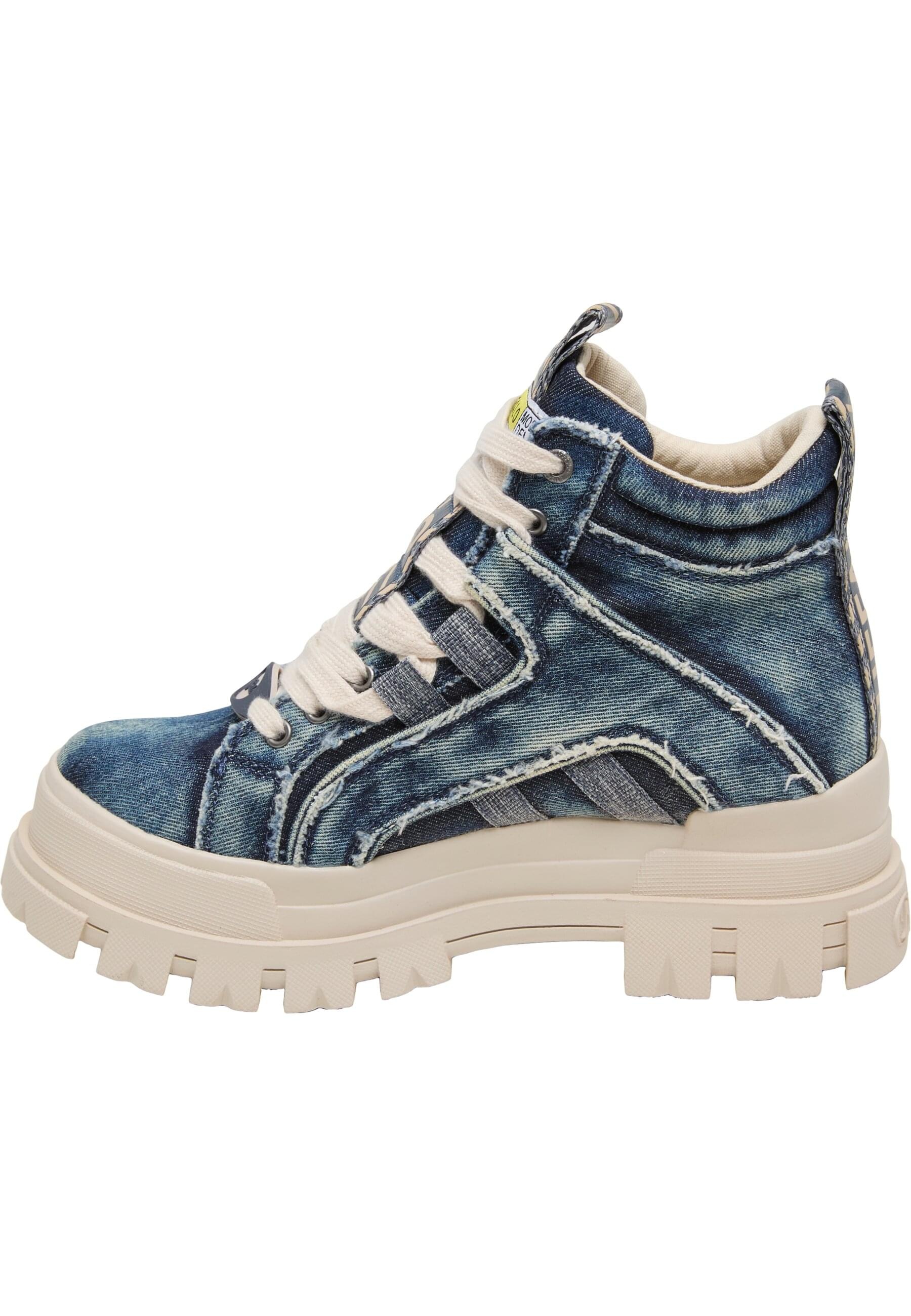 Buffalo Stiefel »Buffalo ASPHA NC MID - VEGAN DENIM«