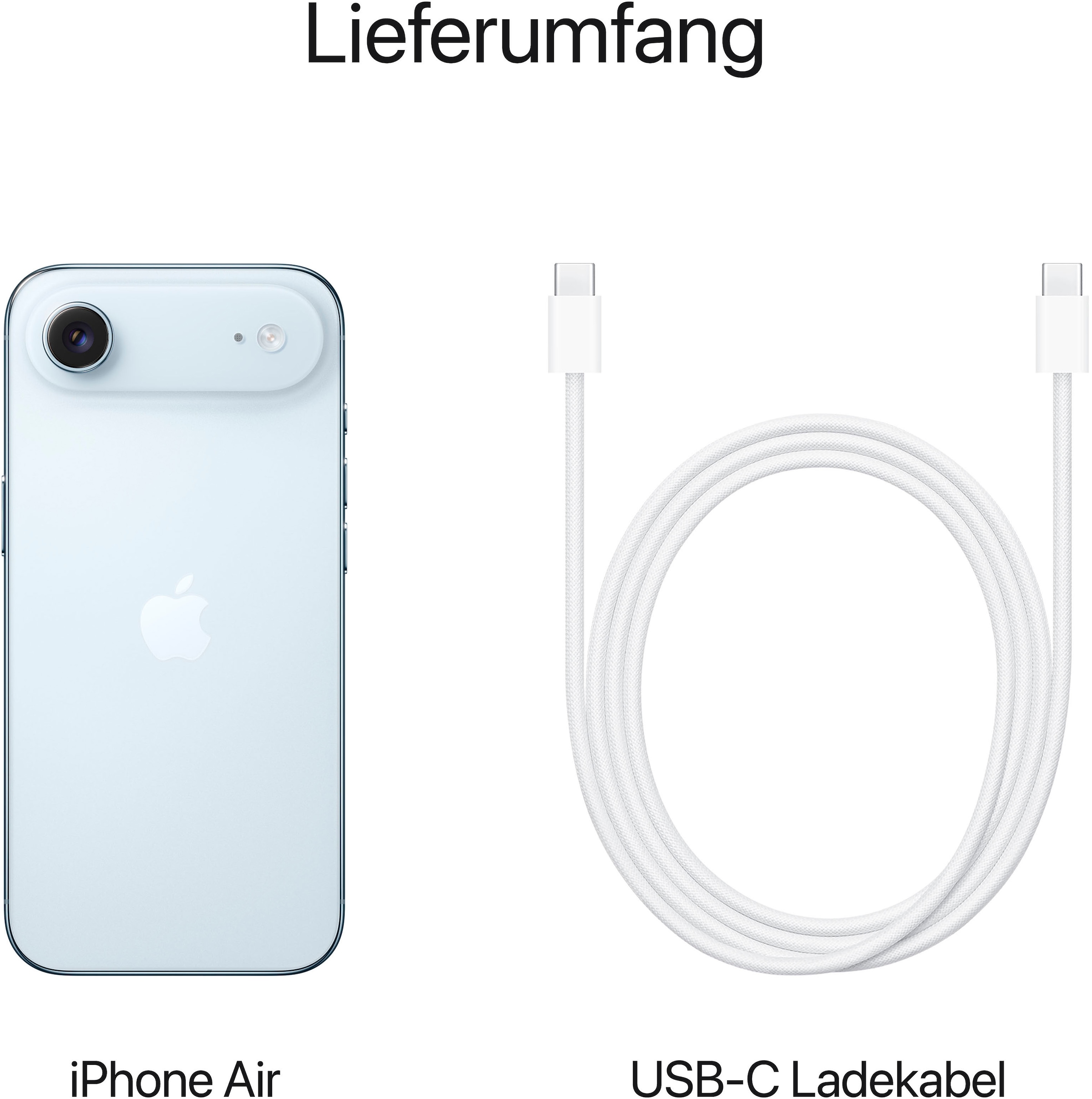 Apple Smartphone »iPhone Air«, sky blue