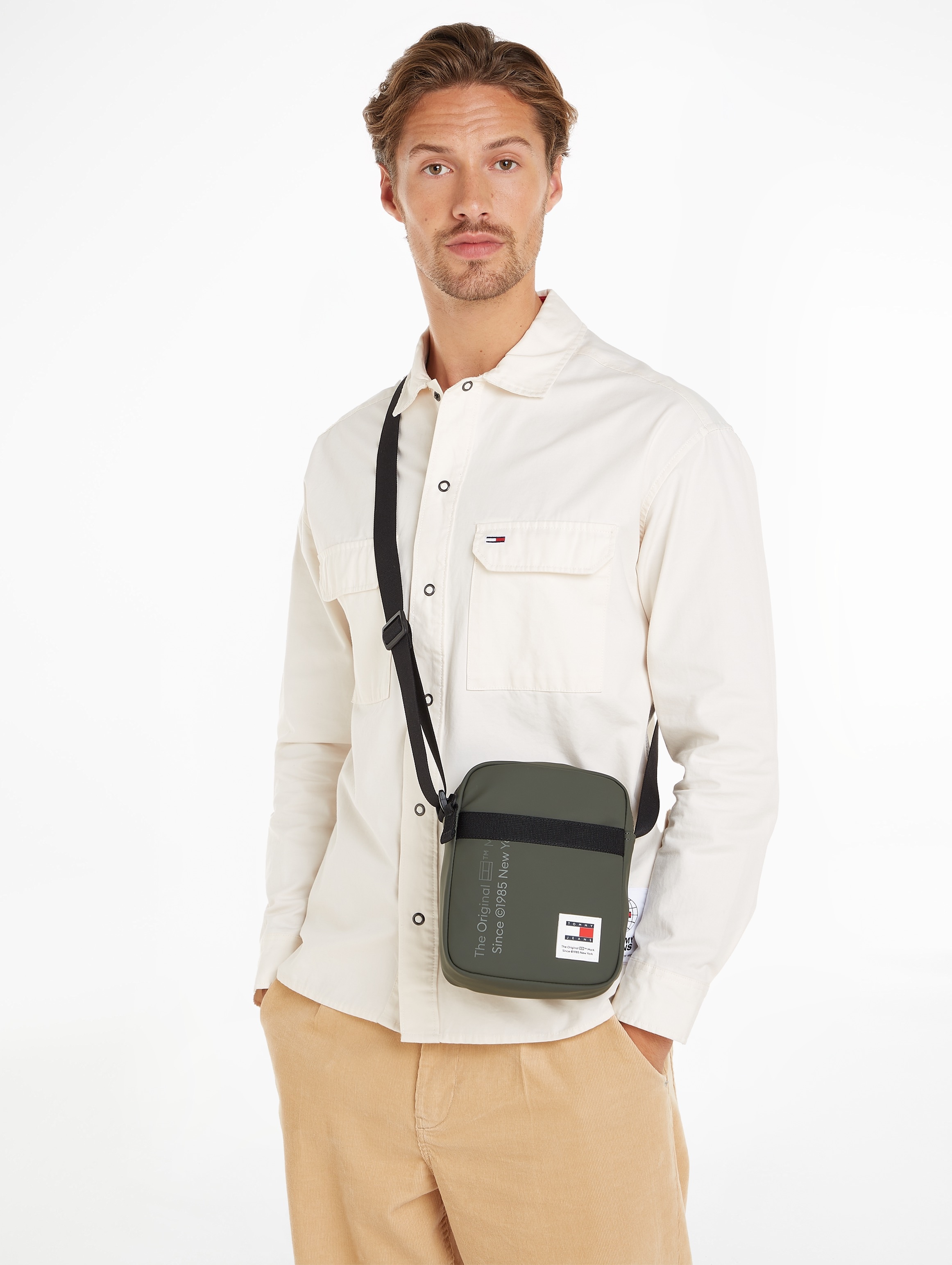 Tommy Jeans Messenger Bag, Schultertasche Umhängetasche
