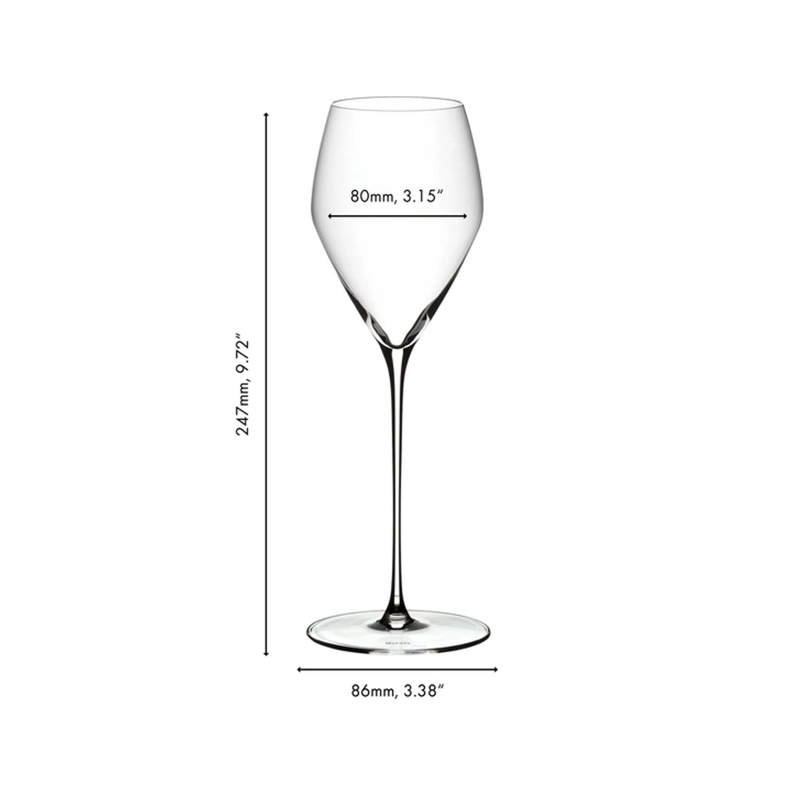 RIEDEL THE WINE GLASS COMPANY Champagnerglas »Champagner Weingläser Veloce günstig online kaufen