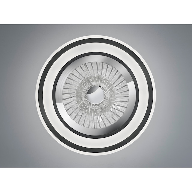 Ventilator, TRIO Nachtlicht. und mit getrennt »Flaga«, schaltbar LED Dimmer bestellen Leuchten Leuchte Fernbedienung, integrierter online Ventilator und Deckenleuchte