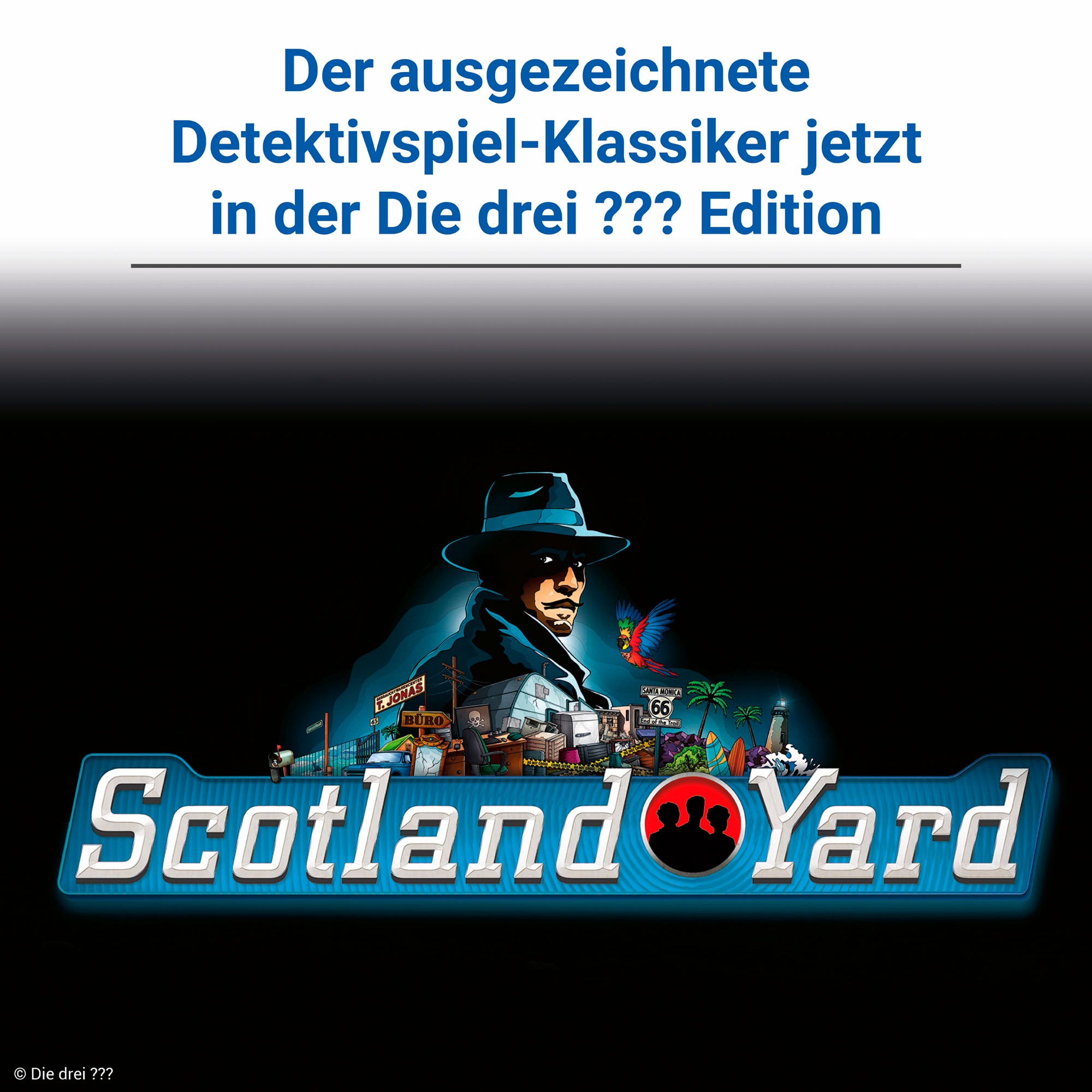 Ravensburger Spiel »Die drei ??? Scotland Yard«, Made in Europe