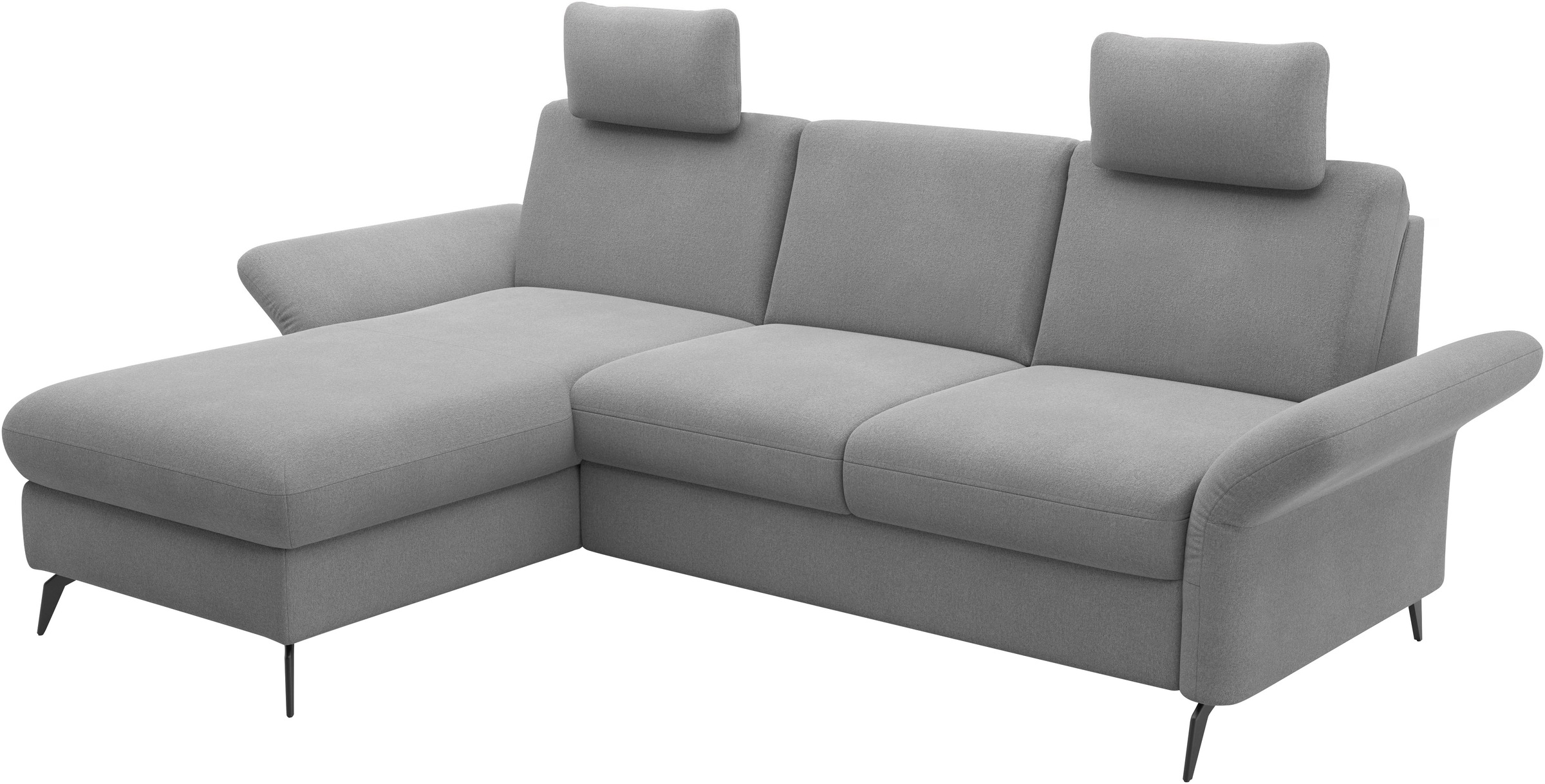 Home affaire Ecksofa »Rochelle«, optional: Armteilverstellung, klappbar, Bettkasen