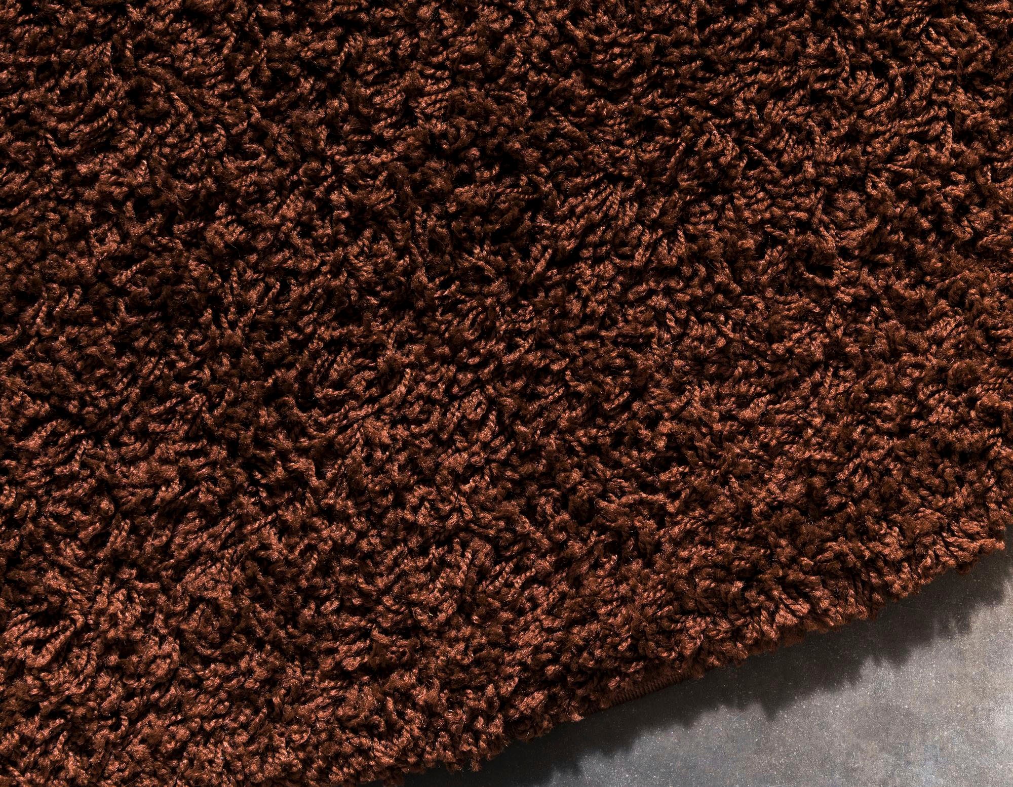 Myflair Möbel & Accessoires Hochflor-Teppich »Shaggy Shag«, rund, 38 mm Höhe, gewebt, Uni Farben, ideal im Wohnzimmer & Schlafzimmer