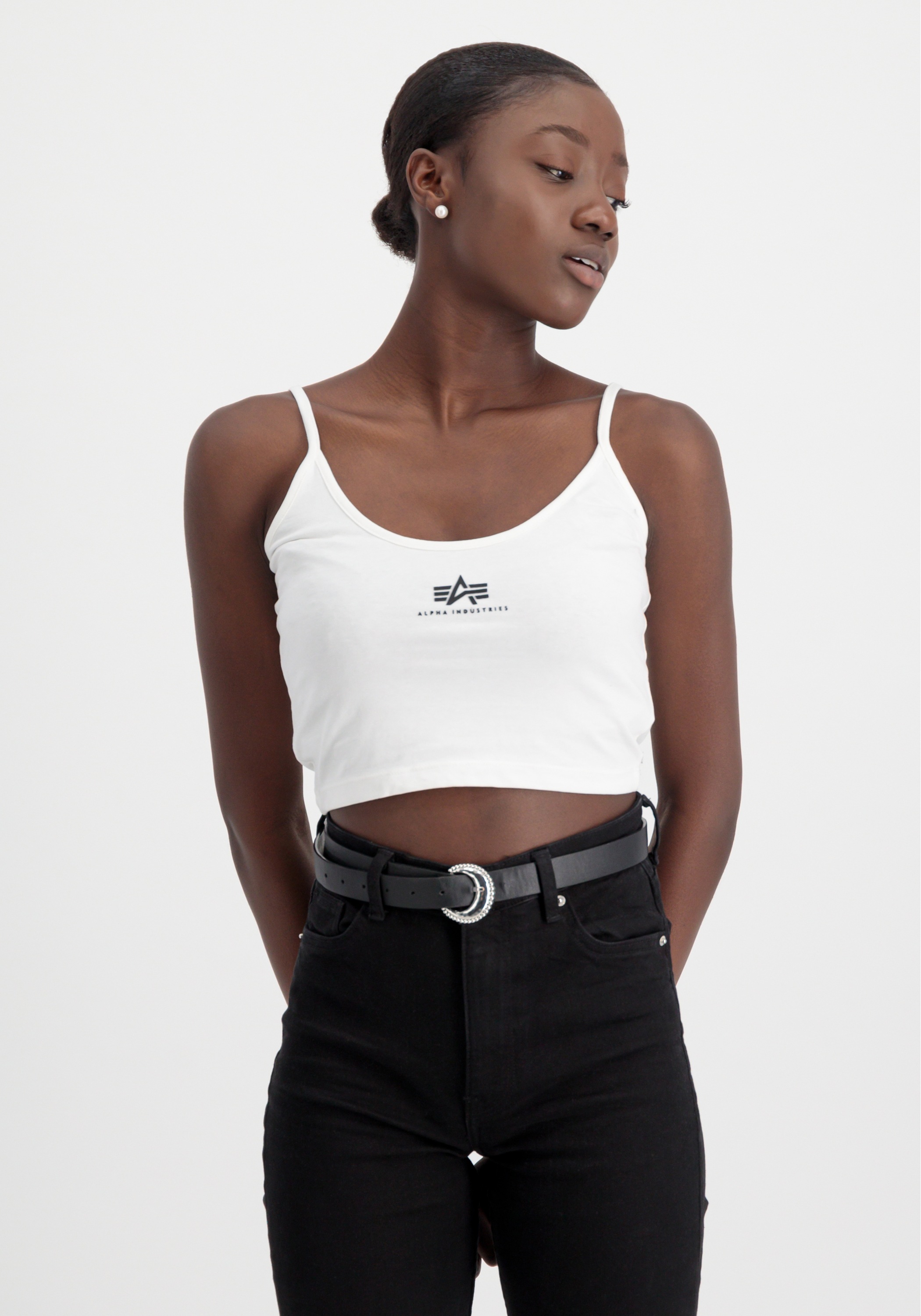 Alpha Industries Muscleshirt »Alpha Industries Women - Tanks Basic Crop-Top SL Women«