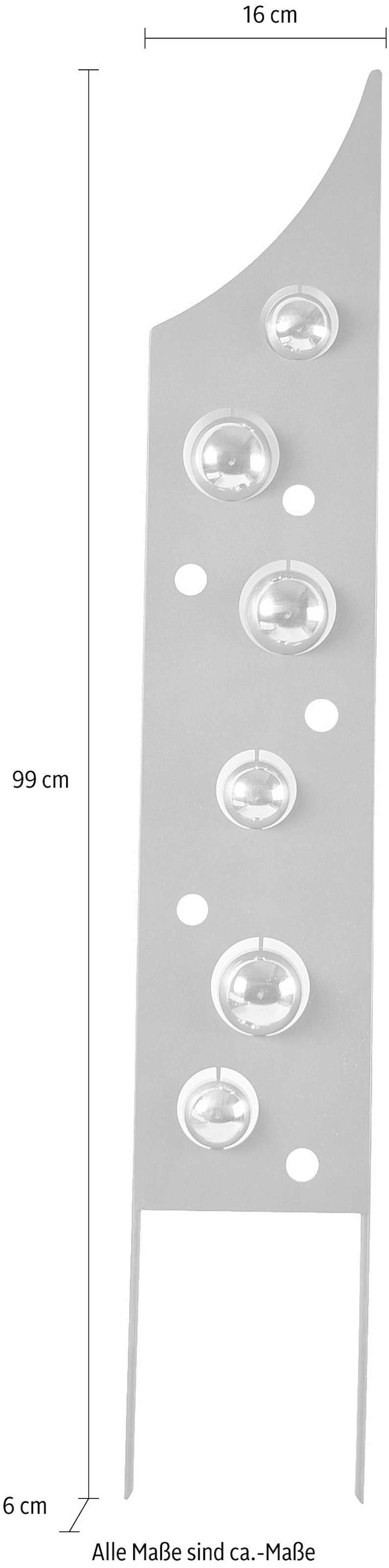 Deko-Windrad Raten locker cm in »Rusty Bubbles«, Materialmix, bestellen Rostoptik, 99 auf hoch
