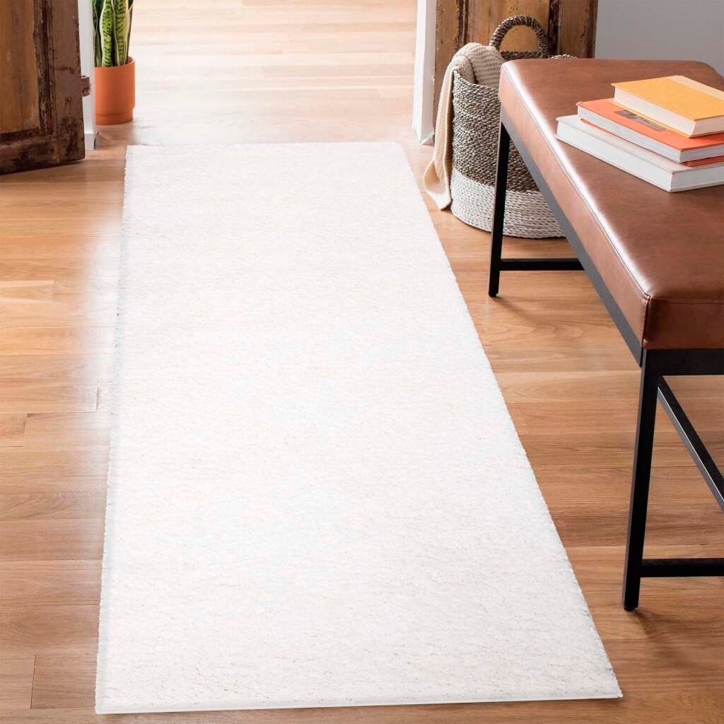 Carpet City Hochflor-Teppich »City Shaggy«, rechteckig, 30 mm Höhe, Auch als Läufer, Langflor, Uni, Shaggy, flauschig-weich