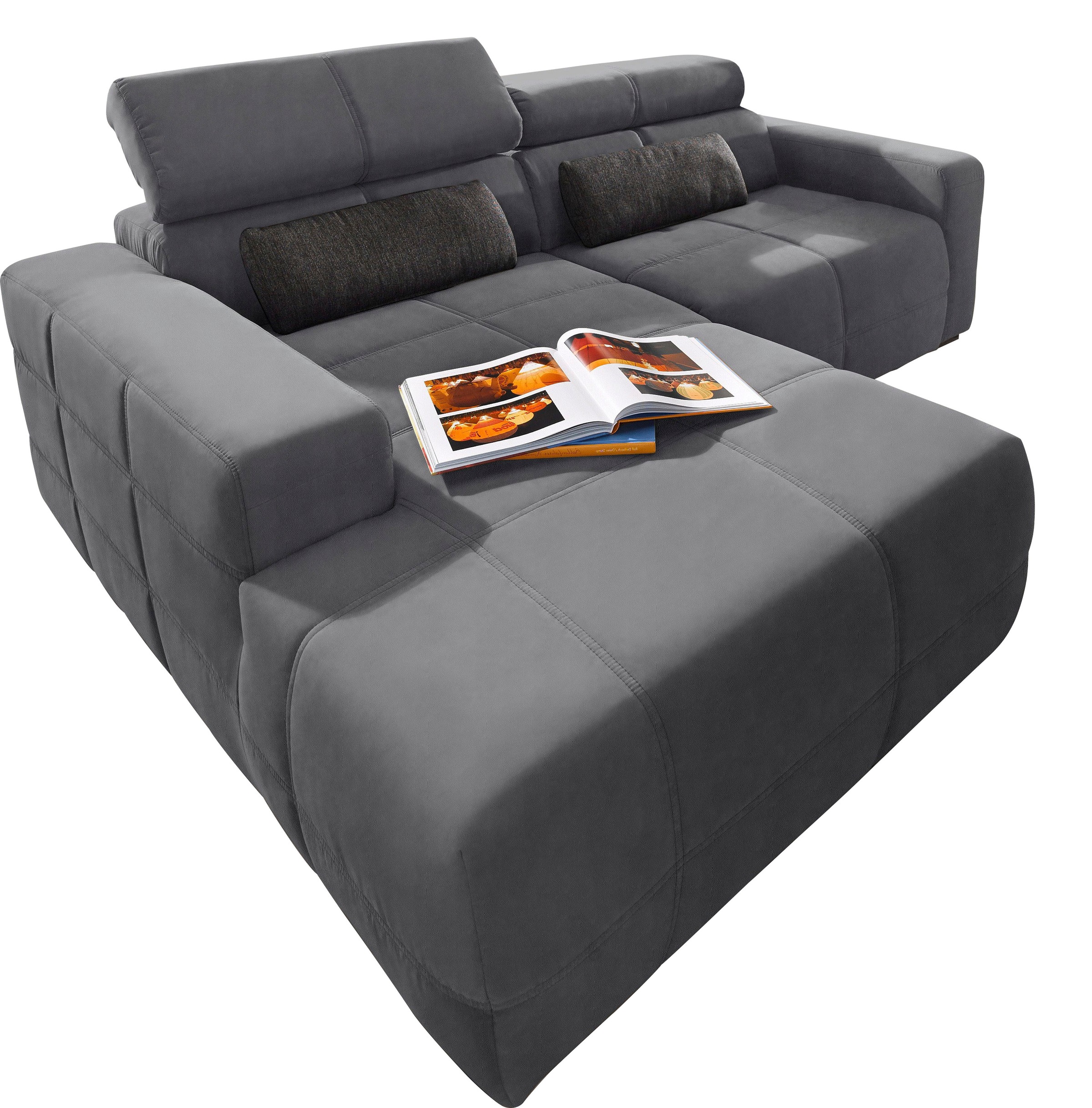DOMO collection Ecksofa »Brandon kleine Ausführung B/T/H: 214/100/80 cm«, M günstig online kaufen