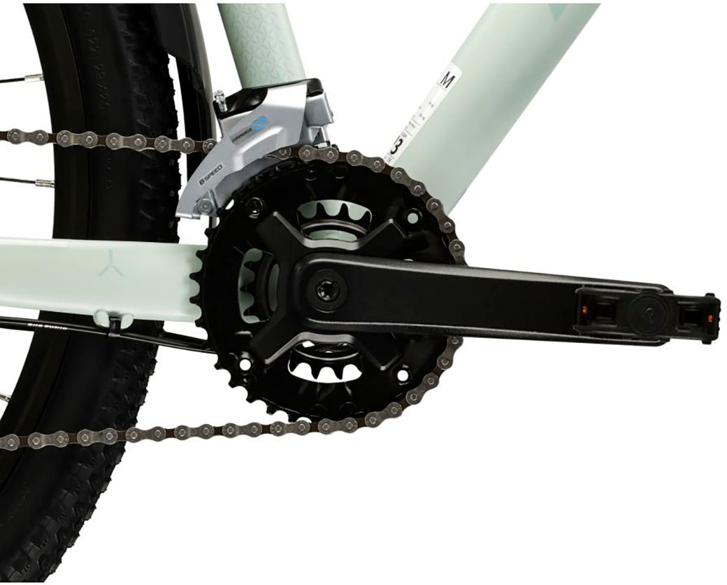 Kross Mountainbike »Damen Hardtail Lea 4.0 EQ« 16 Gang Shimano ACERA M3020 Schaltwerk Kettenschaltung