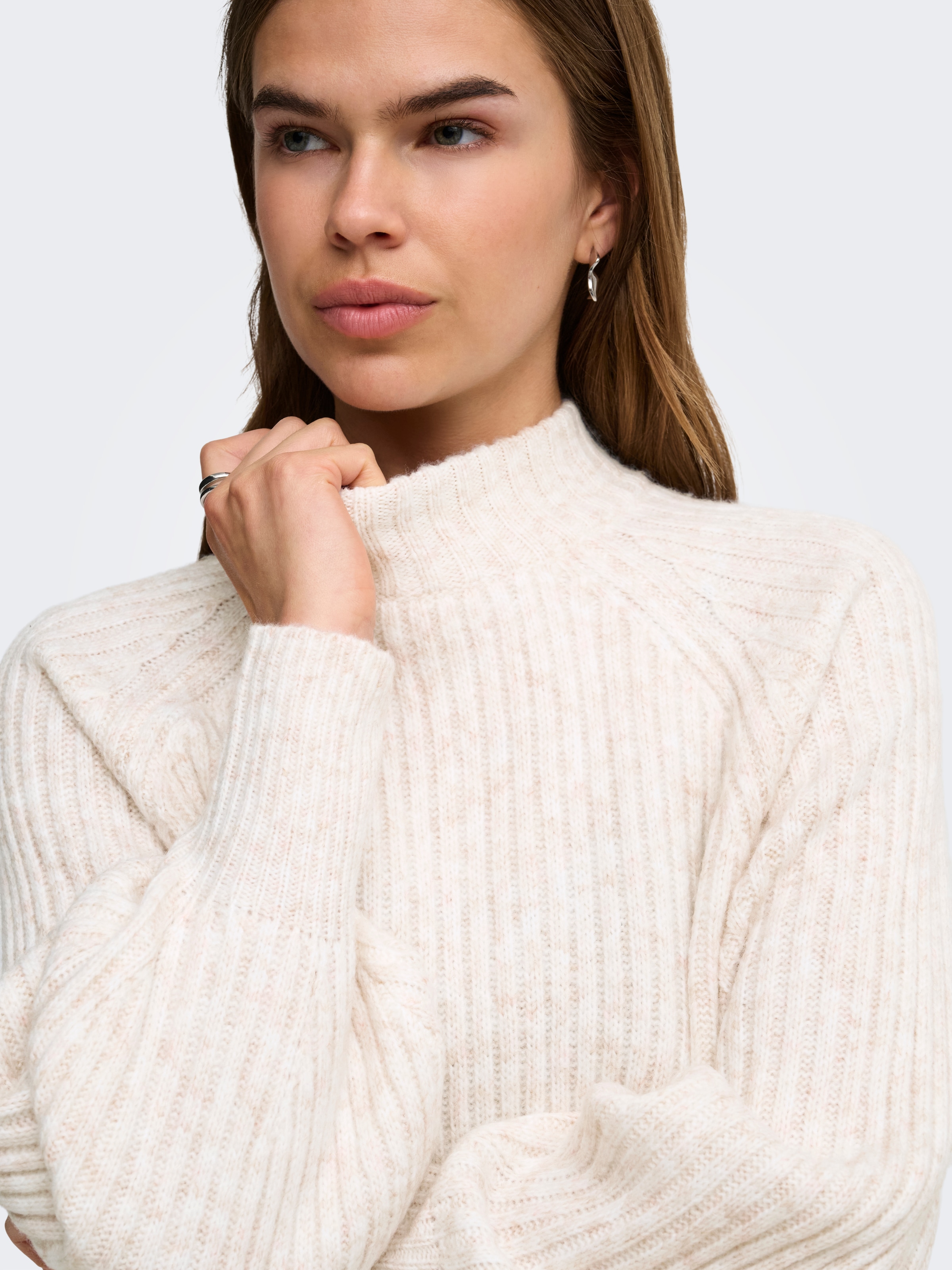 ONLY Strickpullover »ONLKALIBU L/S PULLOVER KNT NOOS« Kunstfaser, regular fit
