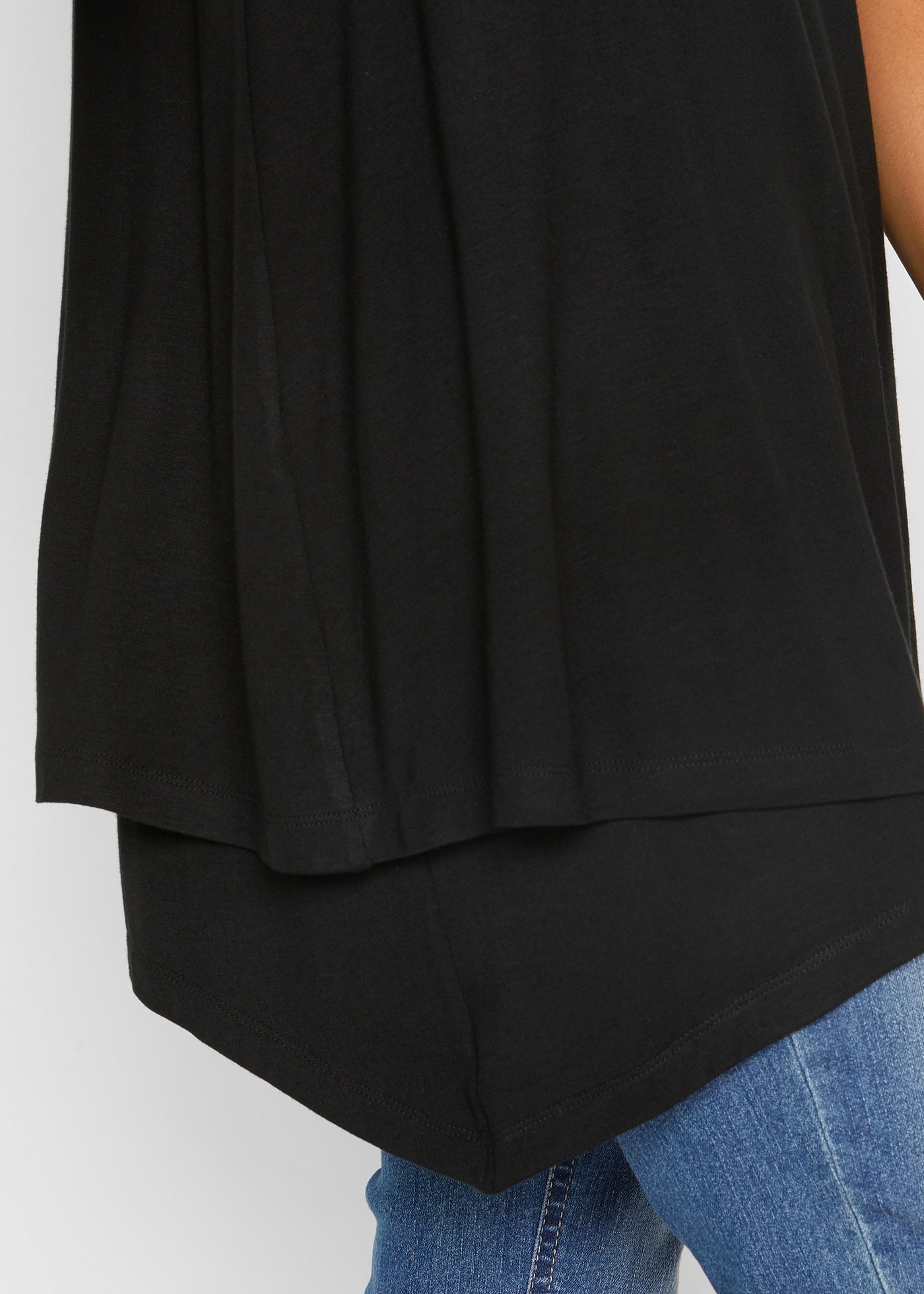 bonprix Longtop »Doppellagiges Long-Top aus Viskose-Mix«, Doppellagiges Long-Top aus Viskose-Mix
