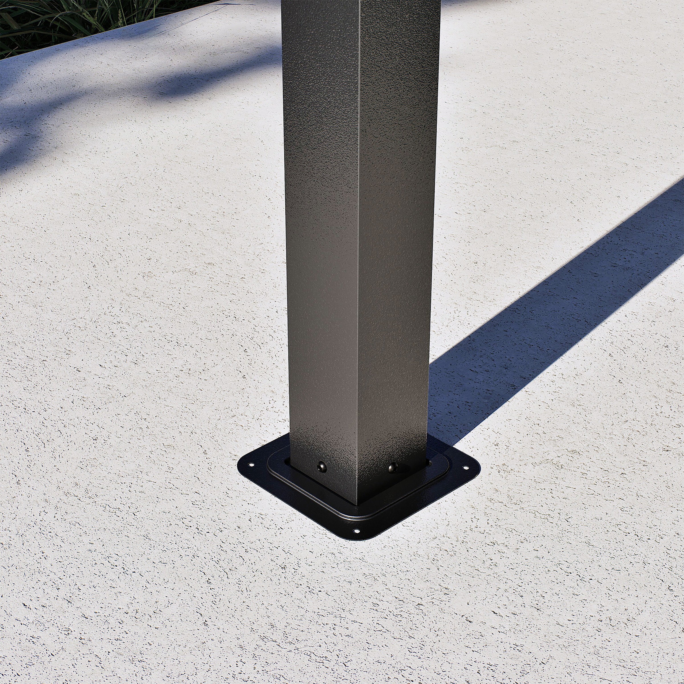 Sojag Pavillon »Malta 1014 Schwarz« 305x430x271cm, massive Konstruktion aus Aluminium