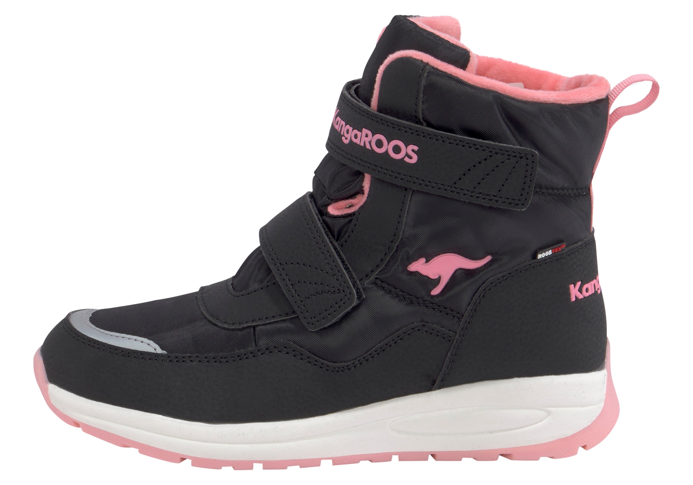 KangaROOS Winterstiefel »KP-Nala V Roostex«, Snowboots, Winterboots, Winterschuhe, wasserdicht mit Klettverschluss