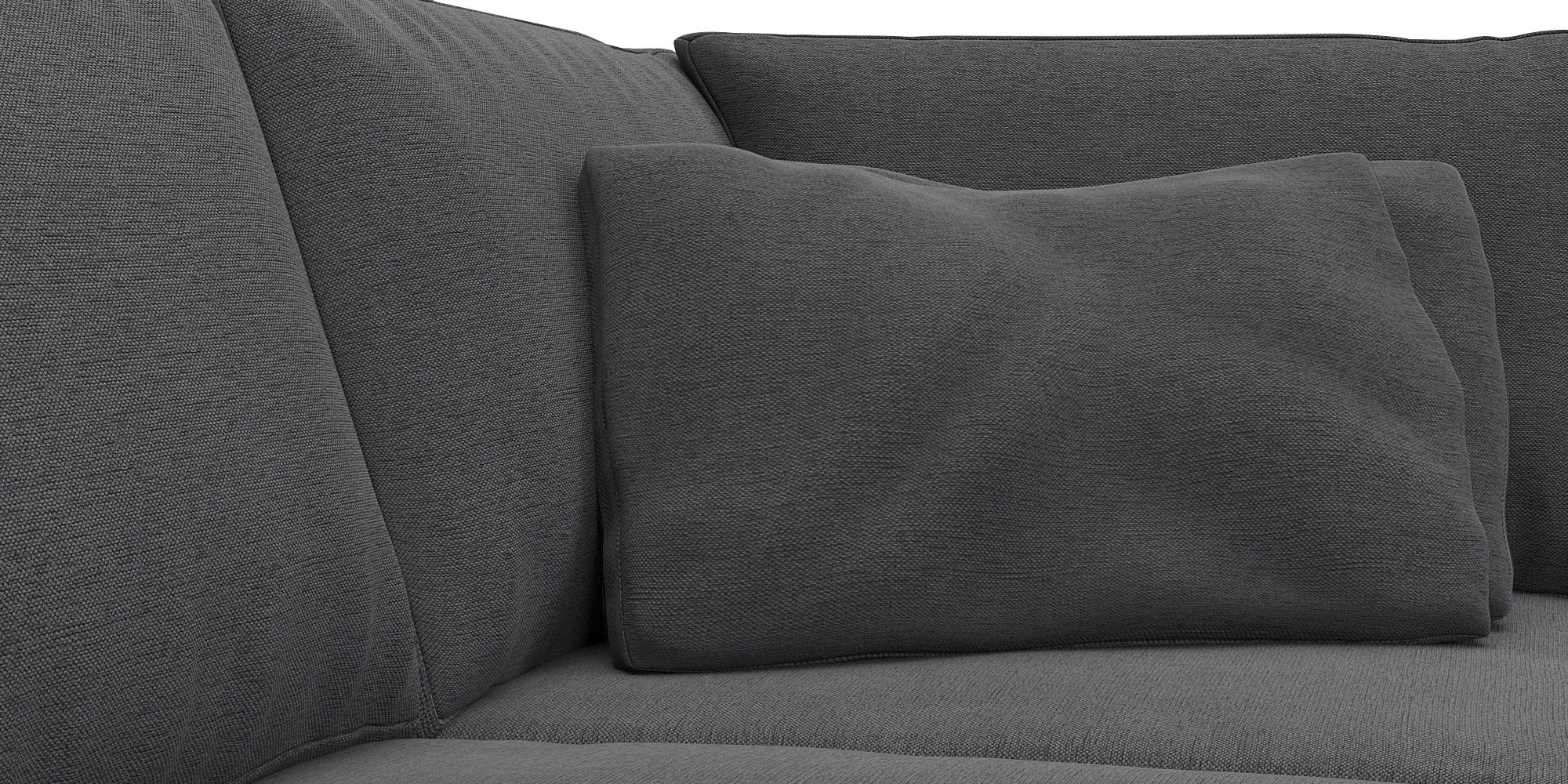 FLEXLUX Wohnlandschaft »Lovane, U-Form, bequem und komfortabel«, Weich & anschmiegsam, große Sitztiefe auf Kaltschaum, Dekokissen inkl.