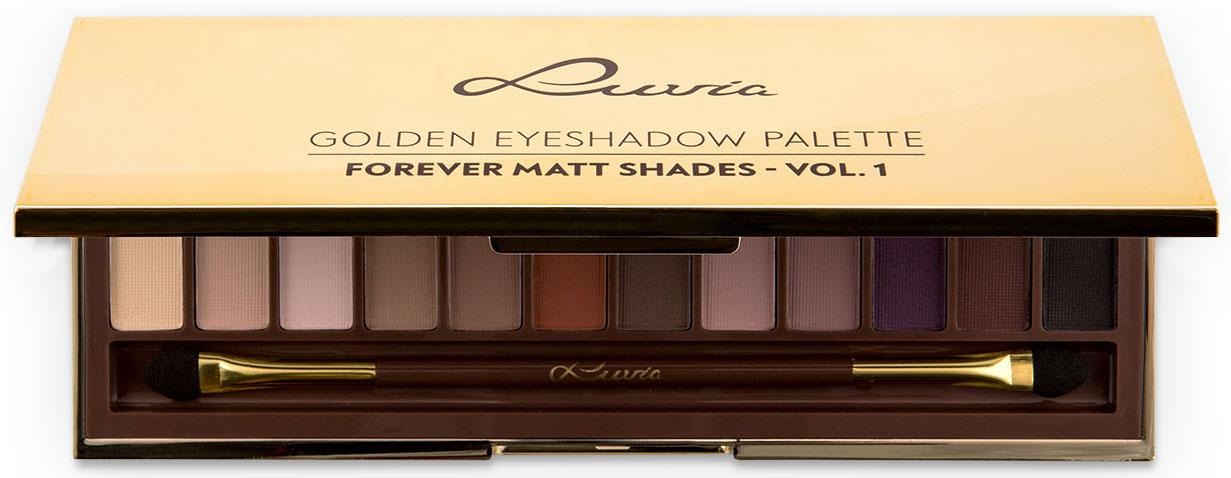 3. Bild von Luvia Cosmetics Lidschatten-Palette »Forever Matt Shades Vol.1«, Vegane Lidschatten-Palette